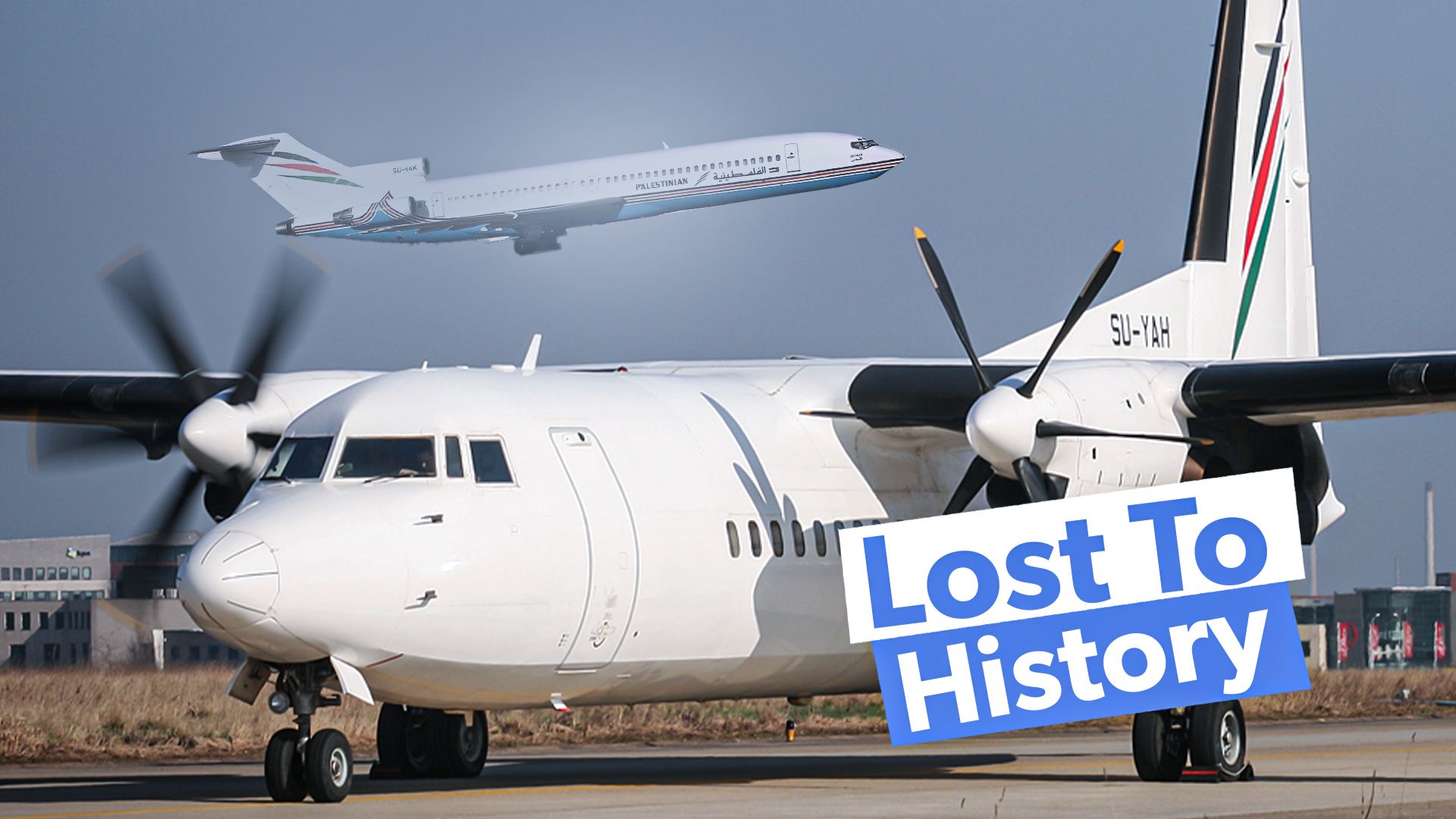 Dream perdu: l'histoire des 3 compagnies aériennes principales de la Palestine