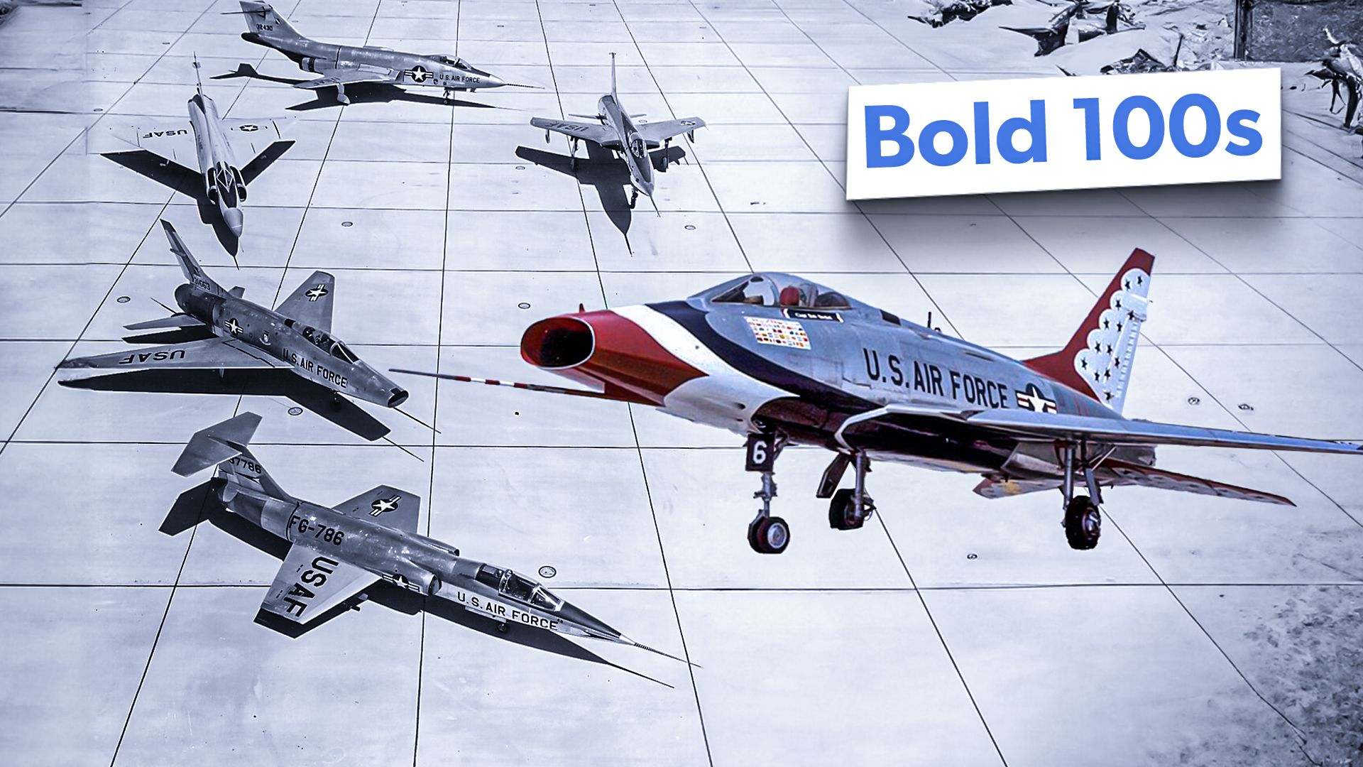 The Bold 100S: A Brief History of US Air Force Century Series Series Fighter Jets