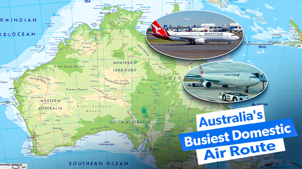 Análisis: Los tipos de aeronaves utilizados en los vuelos de Qantas desde Melbourne a Sydney