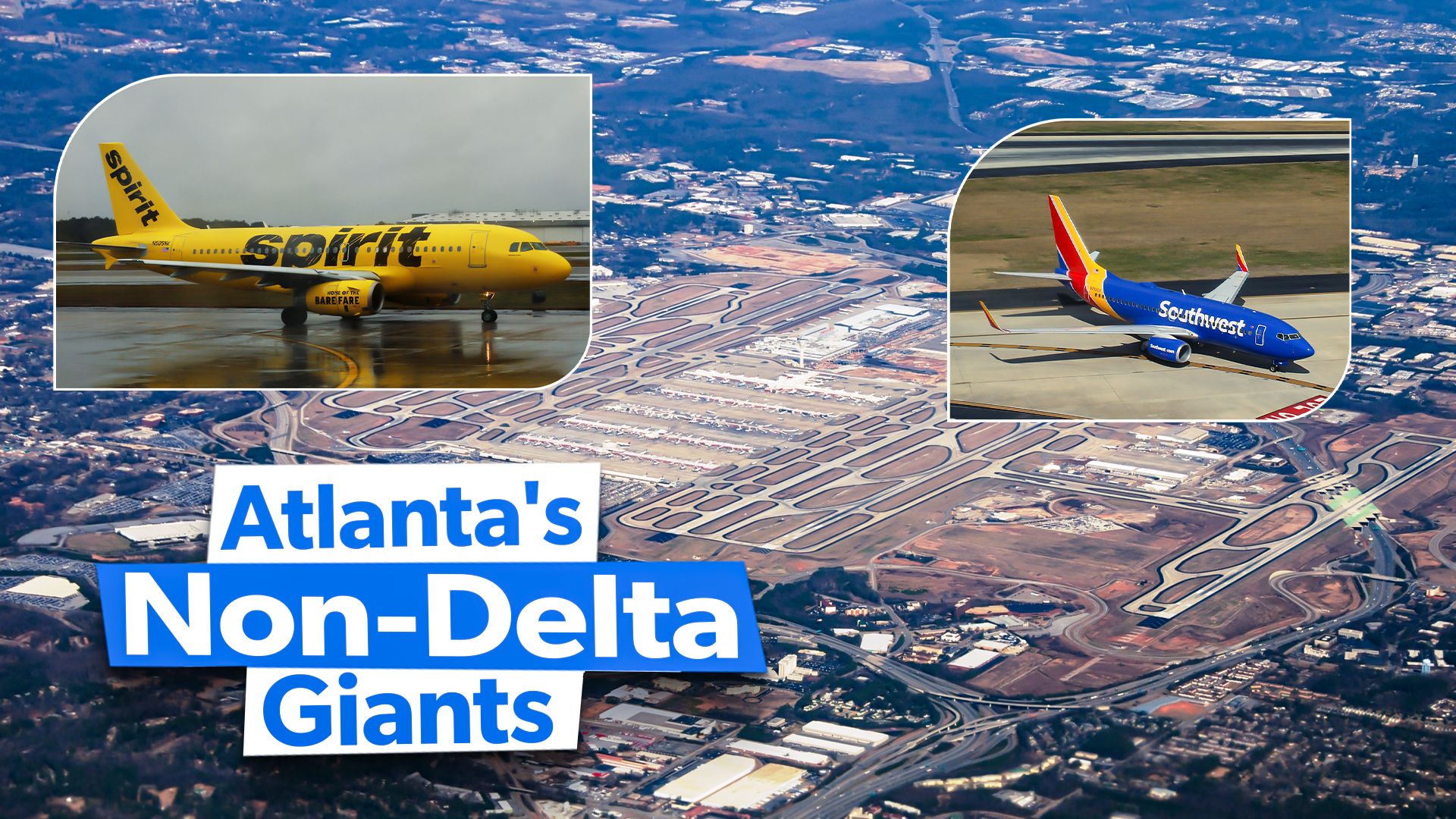 Pas seulement Delta: 5 autres transporteurs qui ont également une présence significative à l'aéroport d'Atlanta
