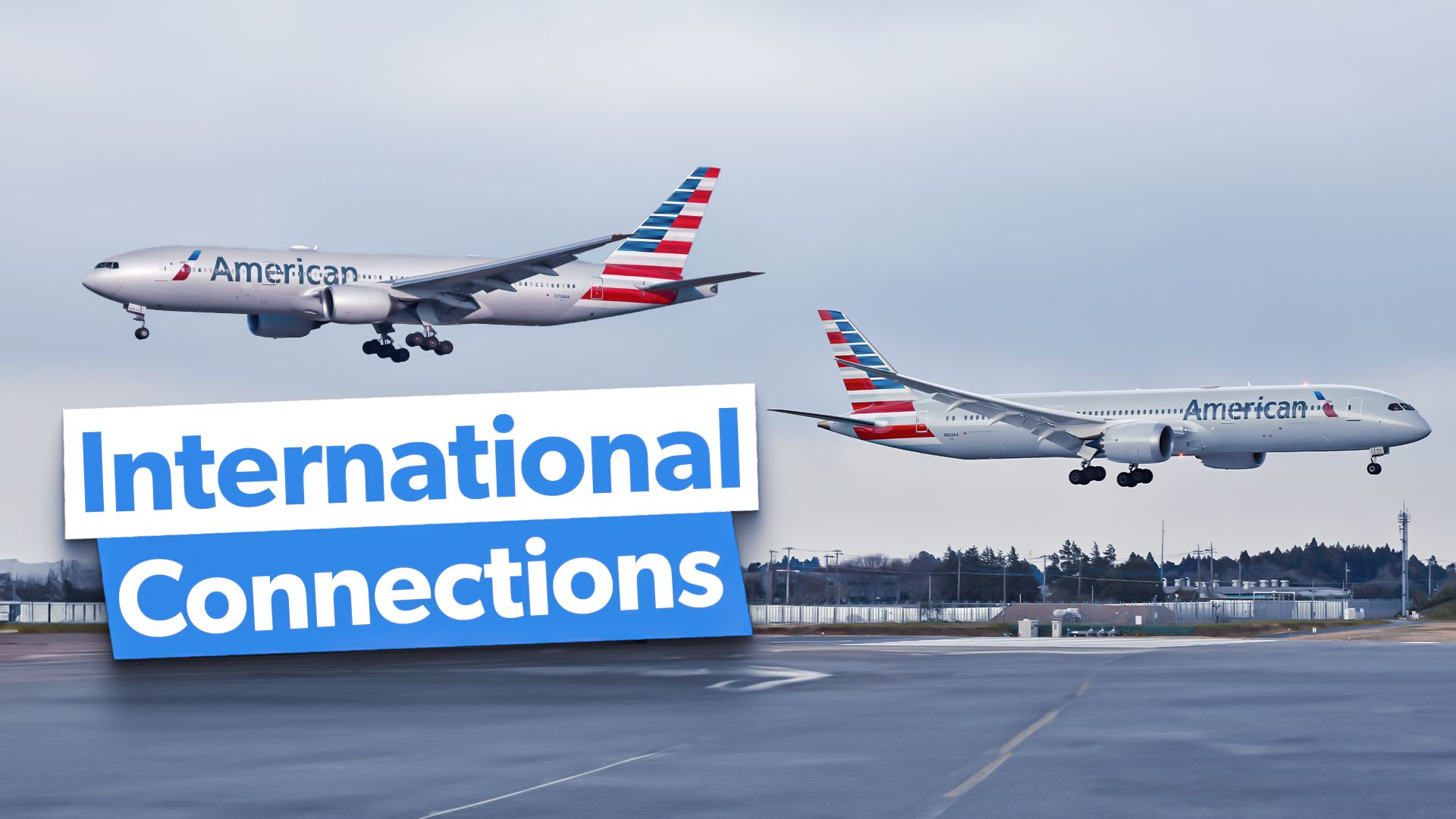 Top 5: Ce sont des routes internationales les plus fréquemment desservies d'American Airlines depuis Dallas-Fort Worth