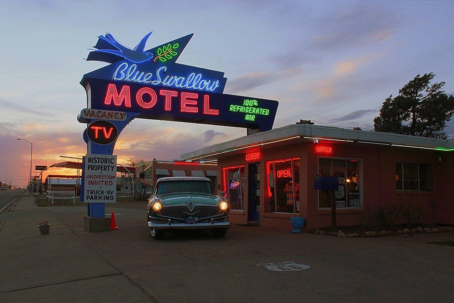 Route classique de la route 66 Rounomètre: le meilleur encore en affaires