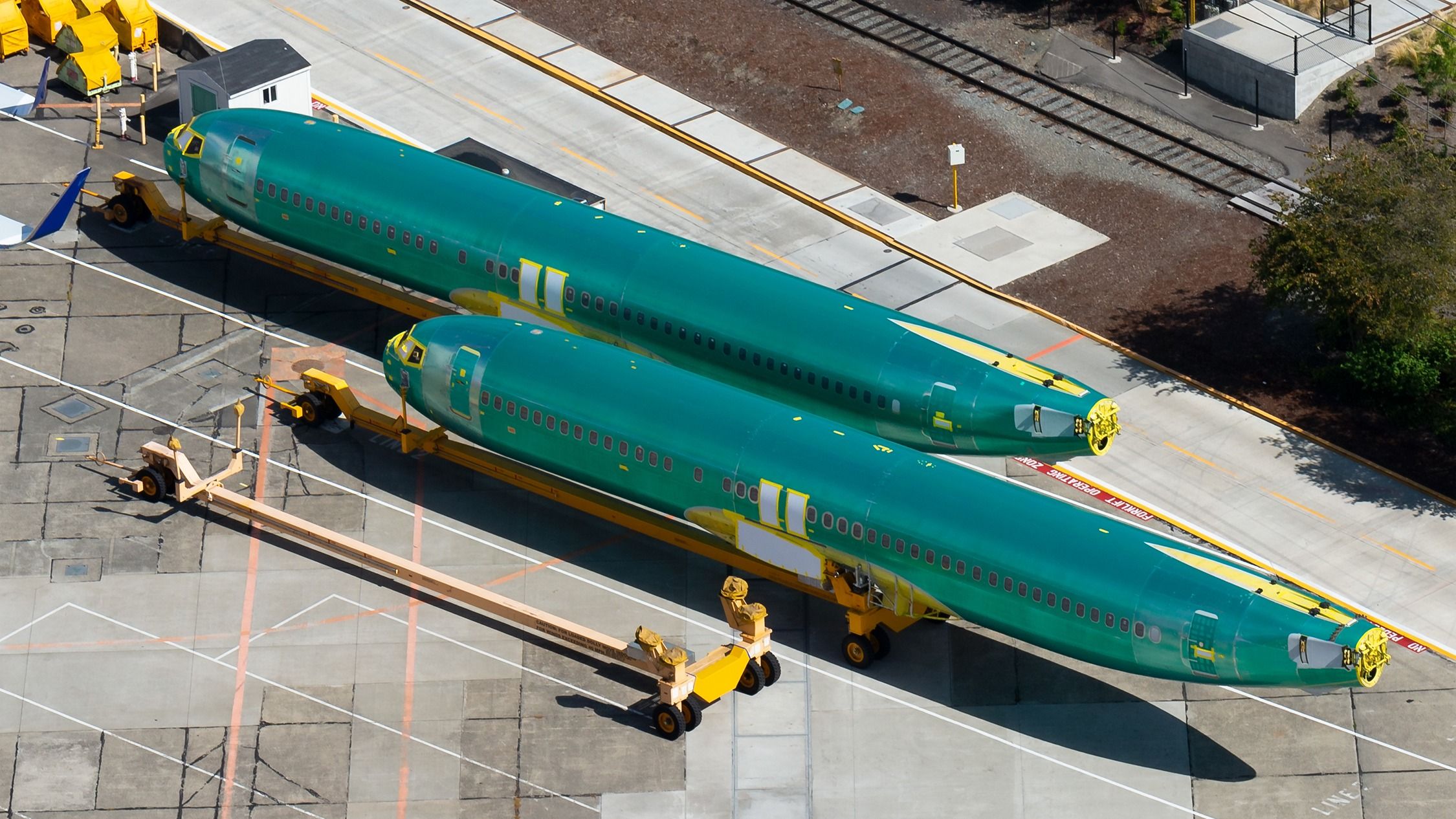 Boeing suscitera la fabrication de Renton pendant 24 heures demain