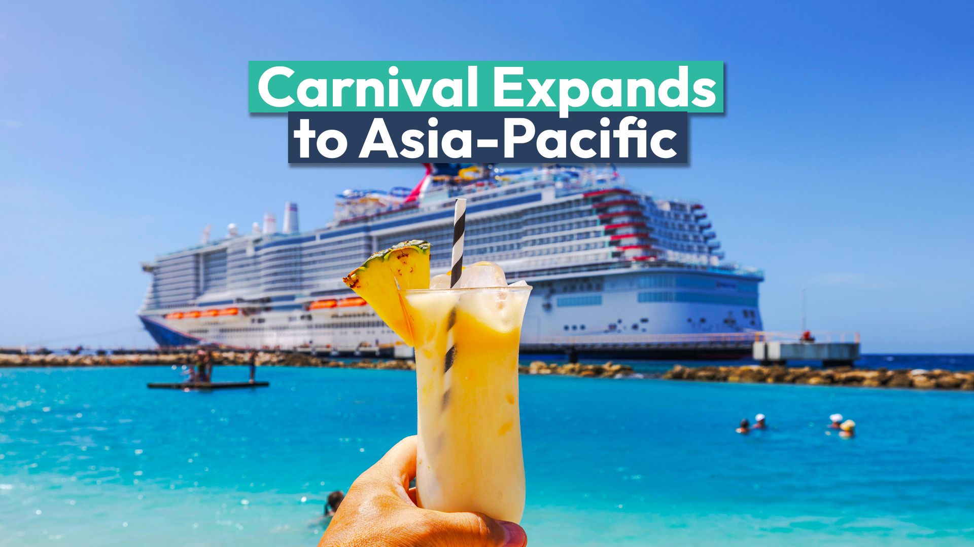 Carnival Cruise Line acaba de presentar cuatro nuevos viajes en la región de Asia-Pacífico