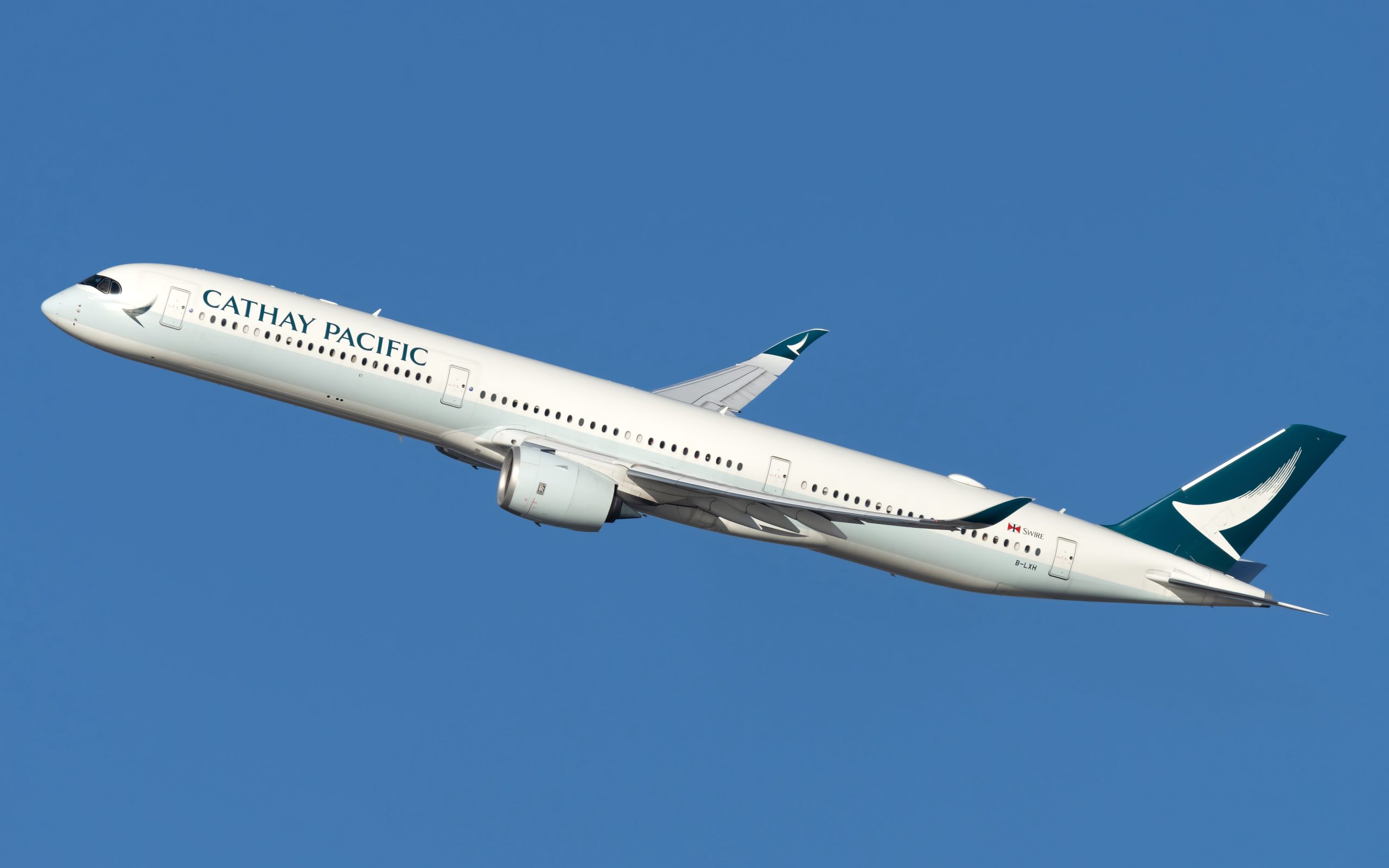Cathay Pacific cancelas Airbus A350 Vuelos debido a las inspecciones de falla del componente del motor