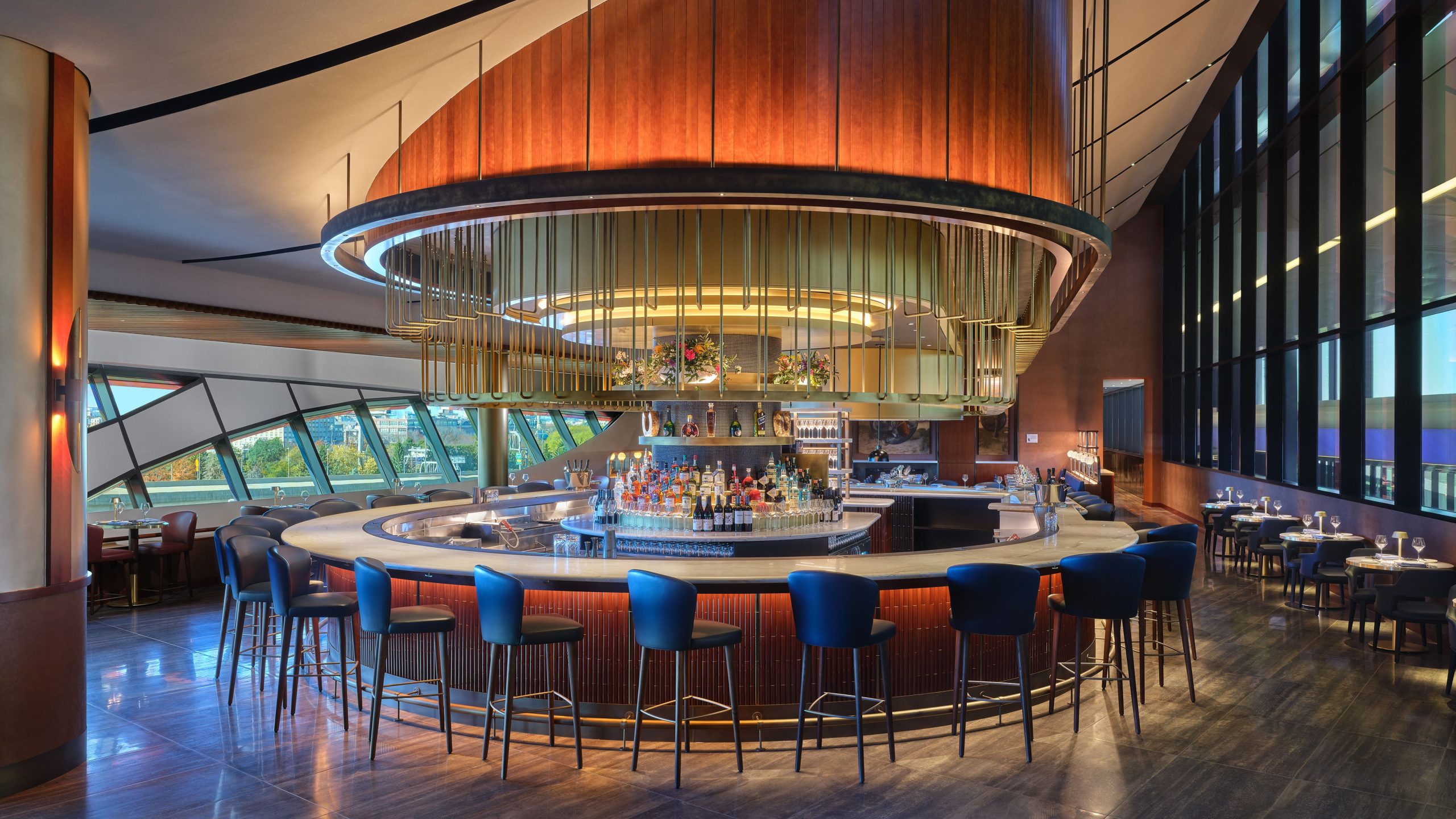 Delta One Lounge inspiré du patrimoine maritime de Boston ouvre à l'aéroport international de Logan