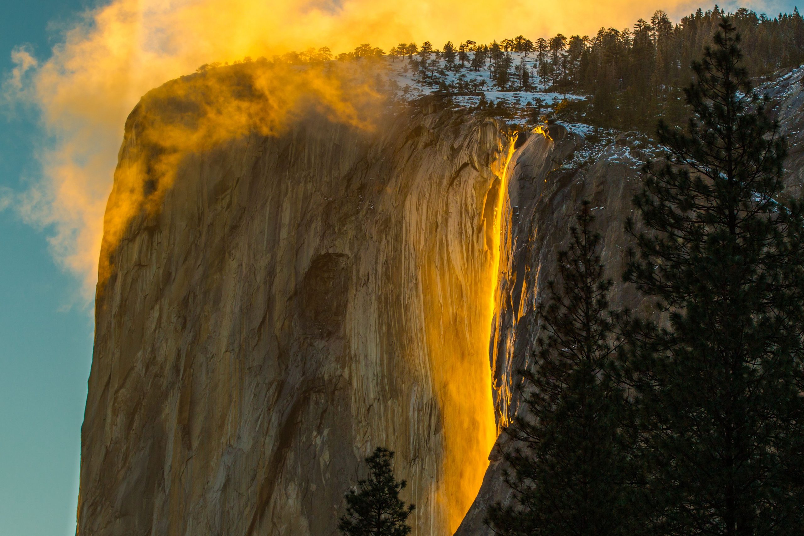 Cómo ver la caída de yosemite (sin reserva)