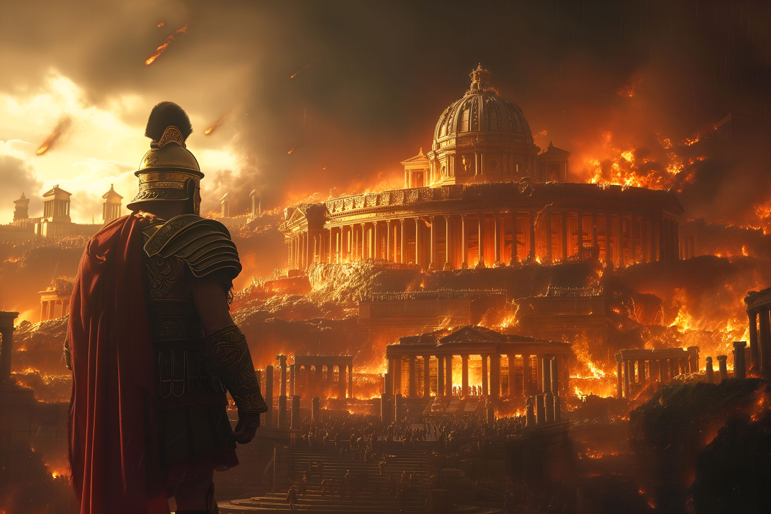 Una nueva razón para la caída del Imperio Romano fue "la paja que rompió la espalda del camello"