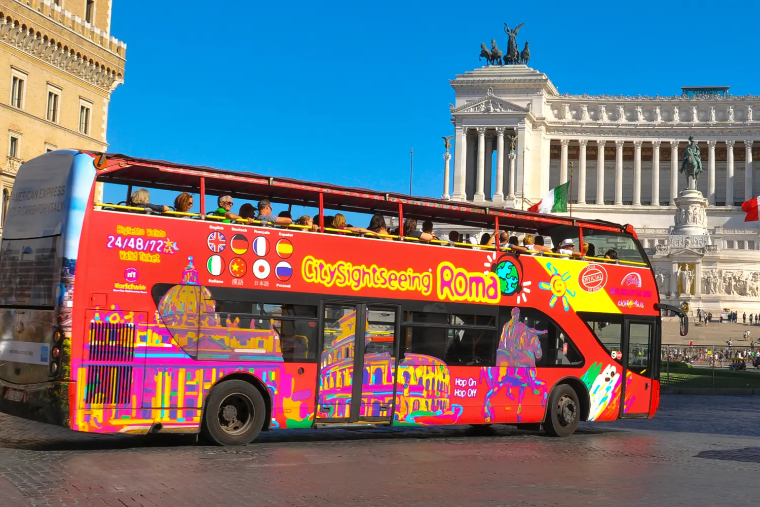4 Mejores recorridos en autobús de Hop-on Hop-Off en Roma