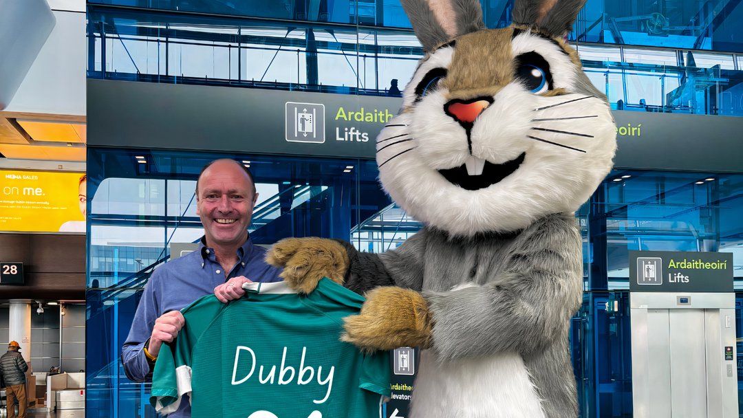 La nouvelle mascotte de l'aéroport de Dublin nommée «Dubby» par vote populaire