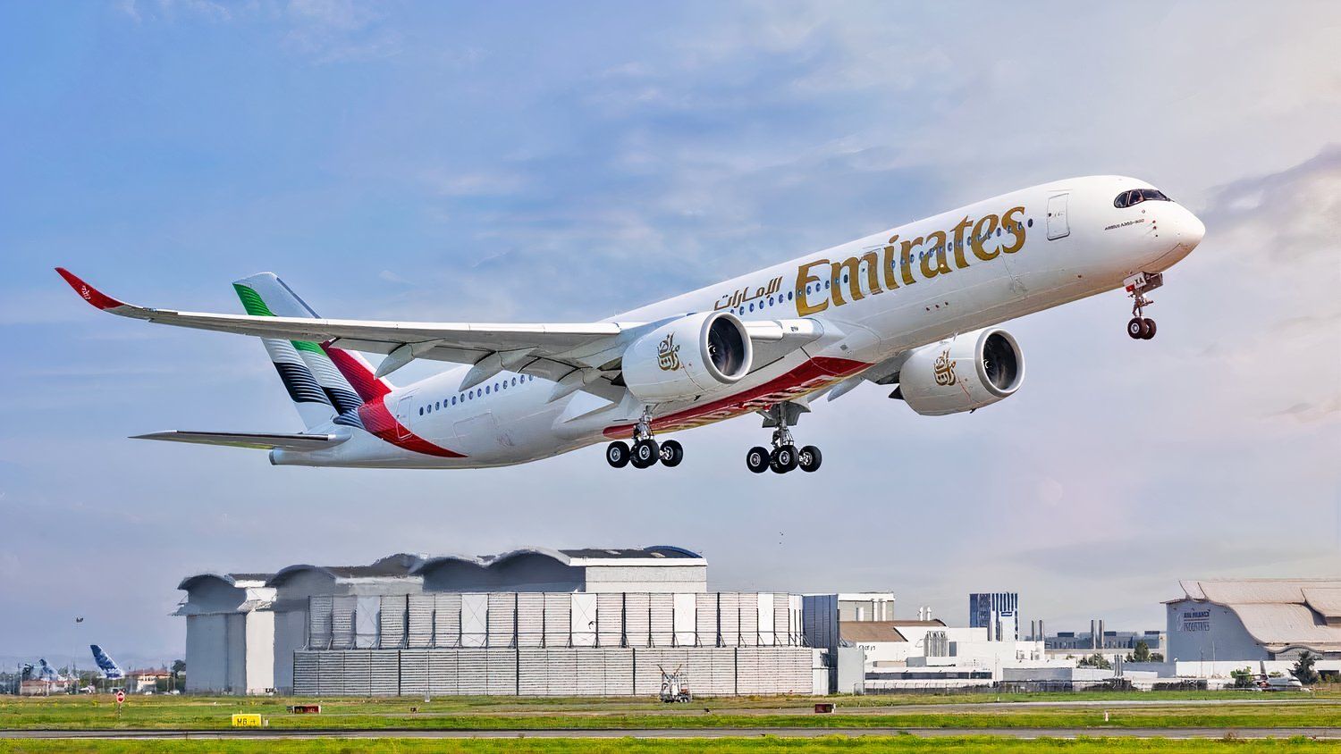 Emiratos comenzará el primer servicio Airbus A350 antes de lo esperado