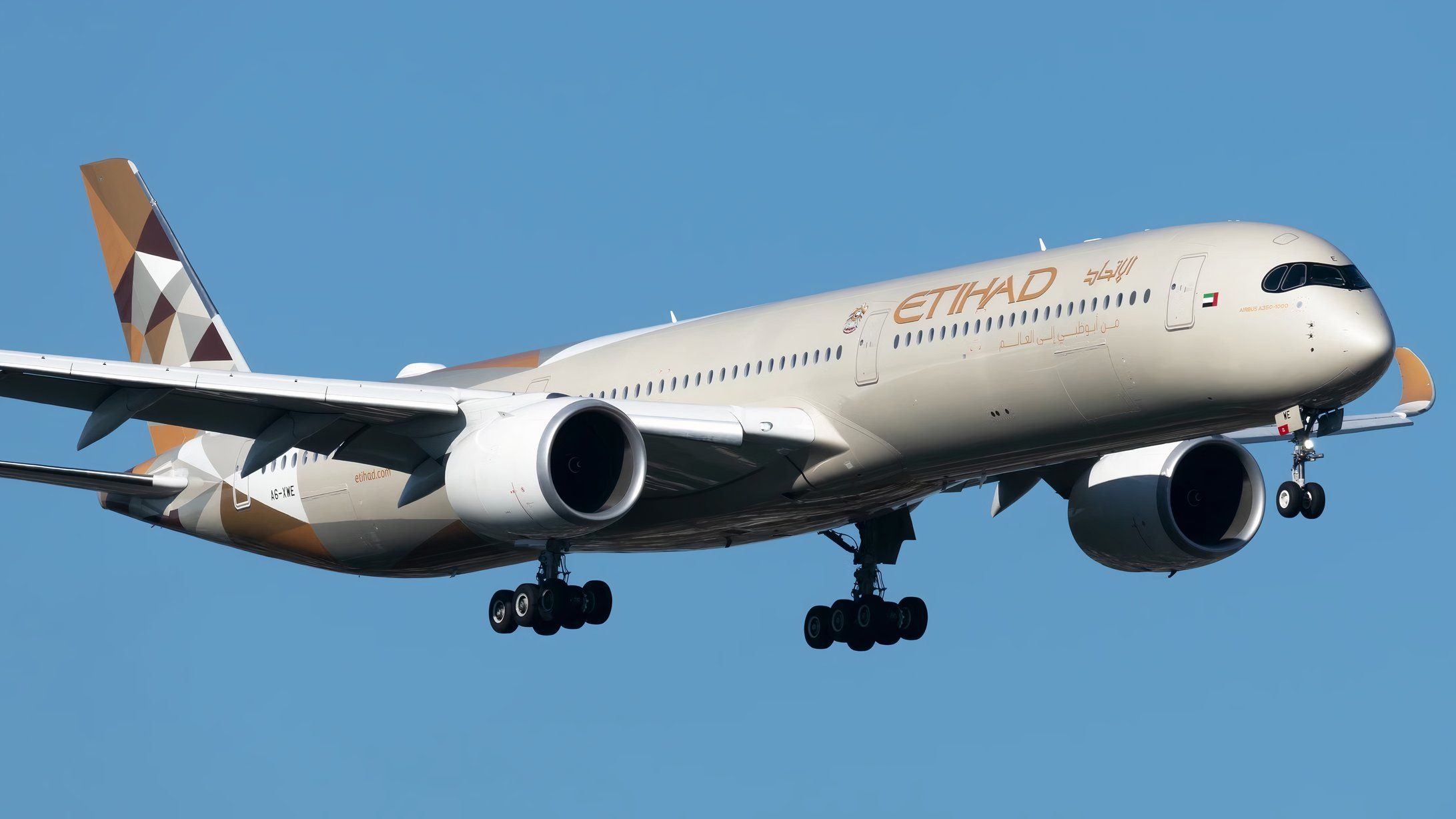 A Etihad Airways aumenta os vôos de Atlanta Airbus A350-1000 para diariamente antes do início da rota