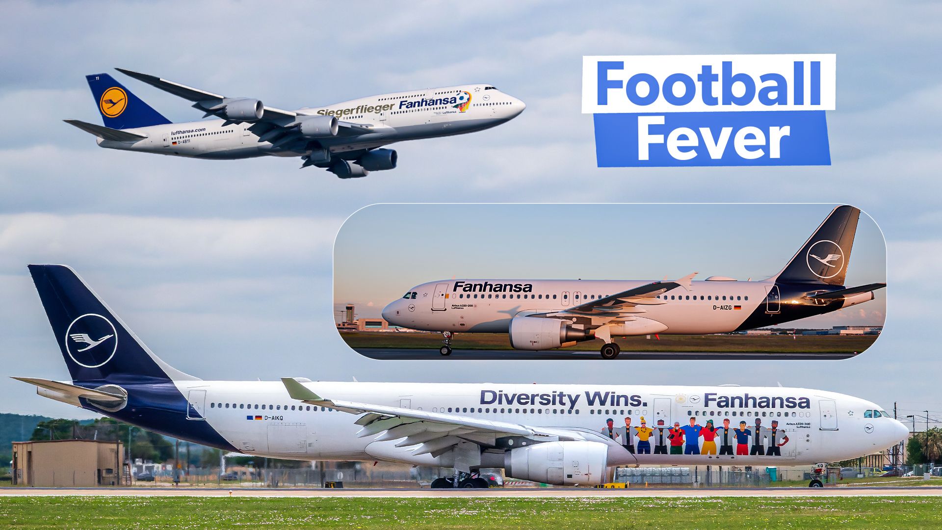 Fanhansa: La historia del avión de fútbol de Lufthansa