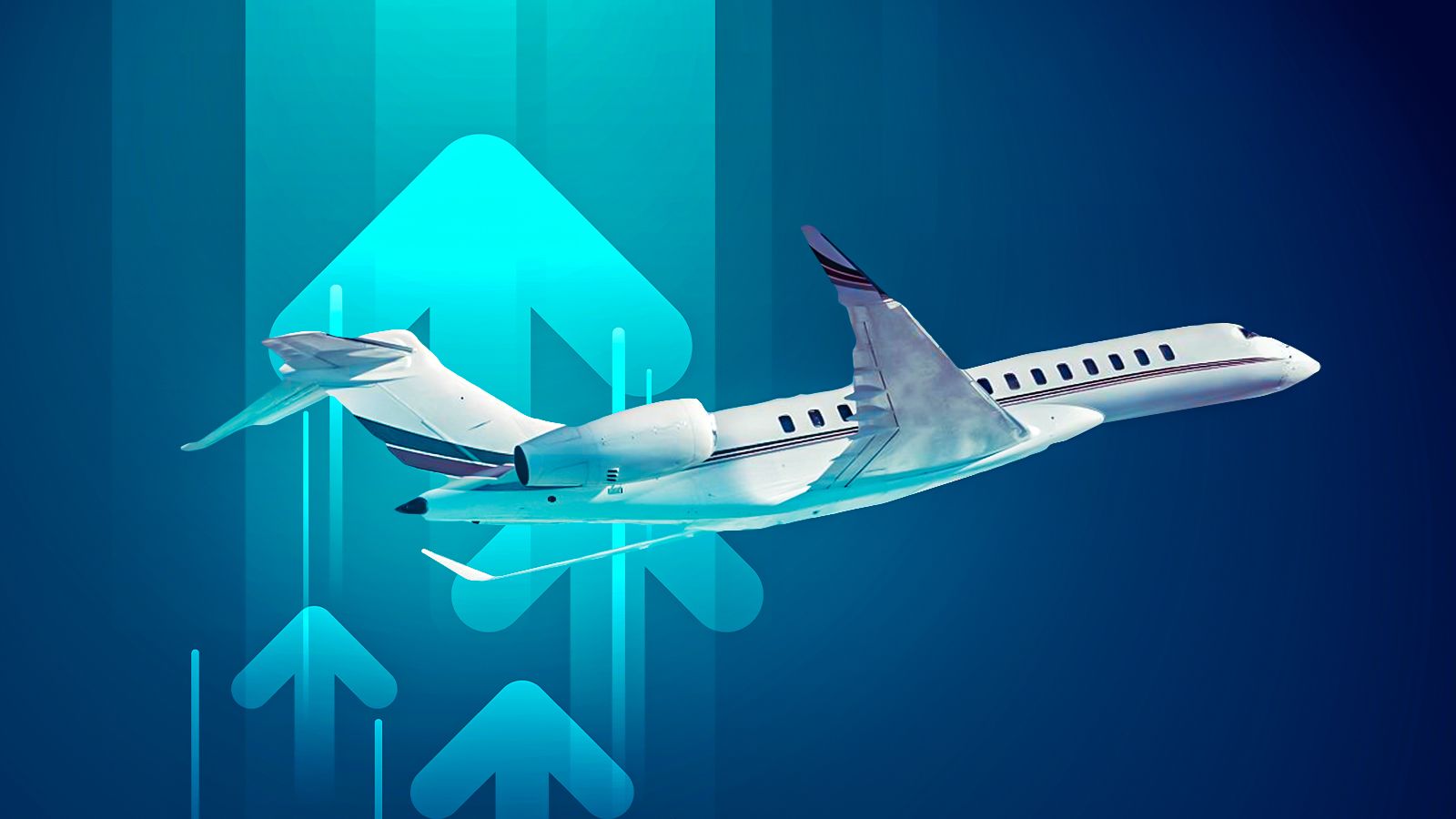 Os 5 operadores de jato particulares que mais crescem por horário de vôo