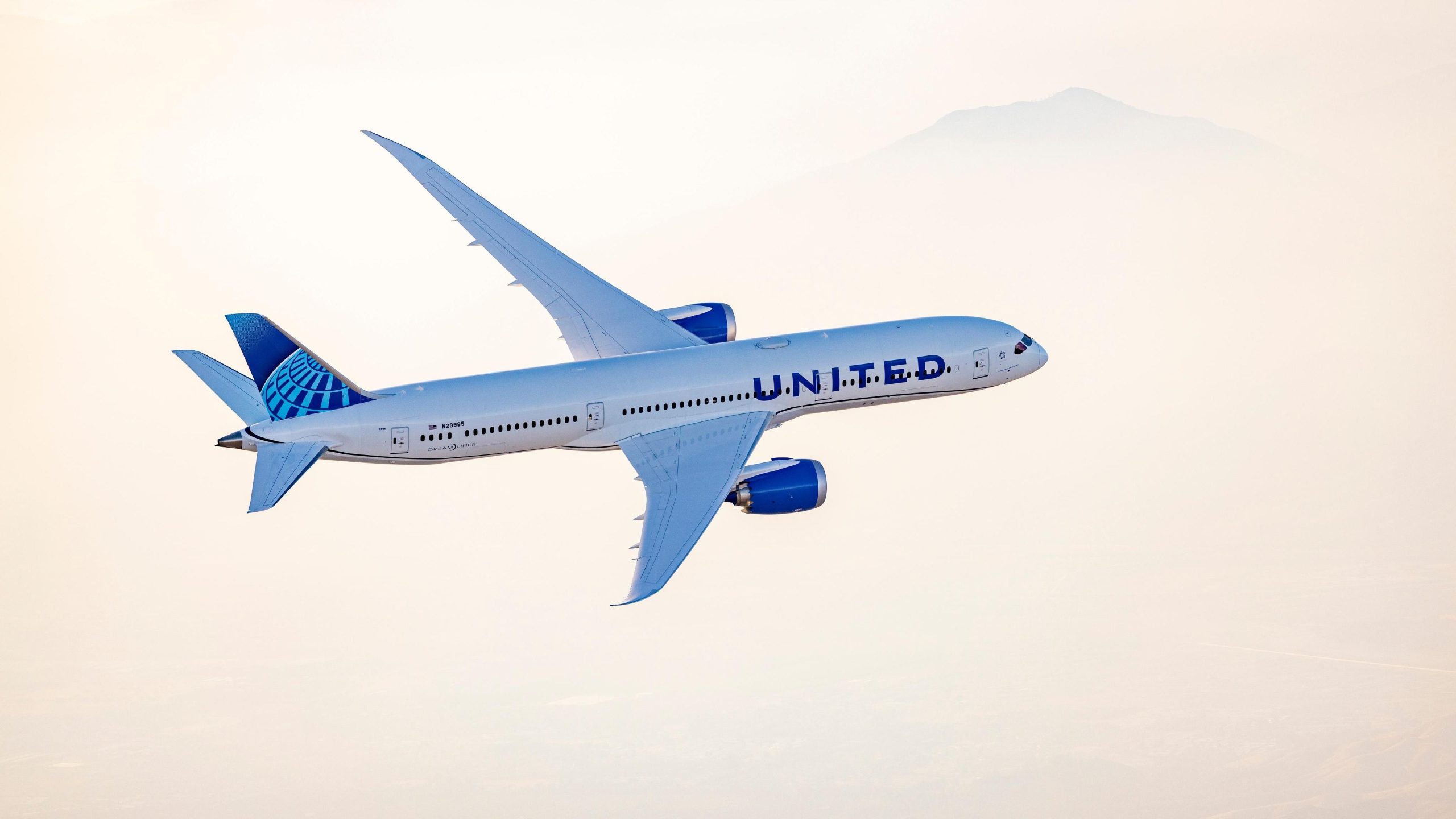 Spotted: United Airlines peint Boeing 787-9 Dreamliner dans une livrée SAF spéciale