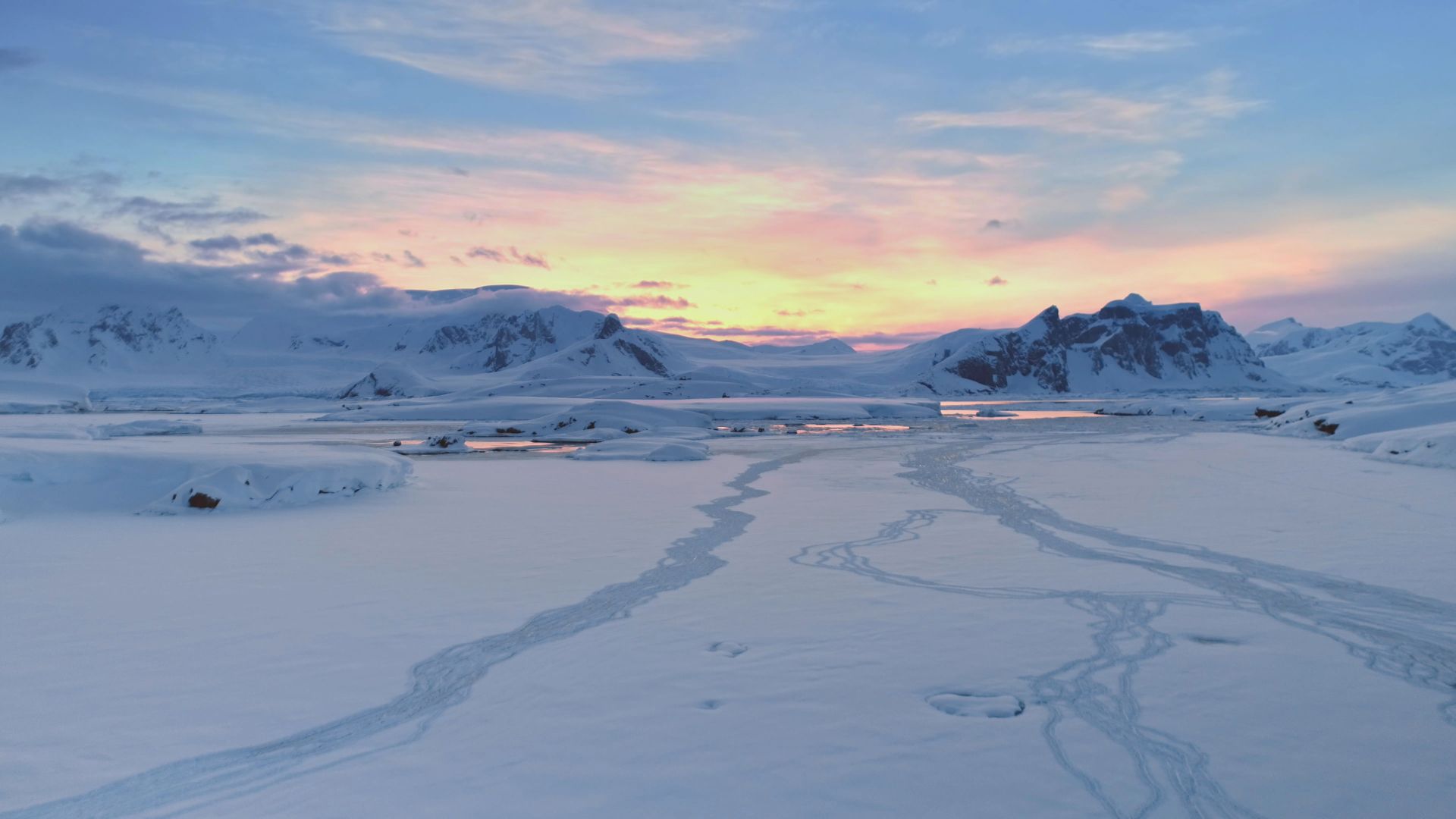Le plus grand désert sur Terre est gelé