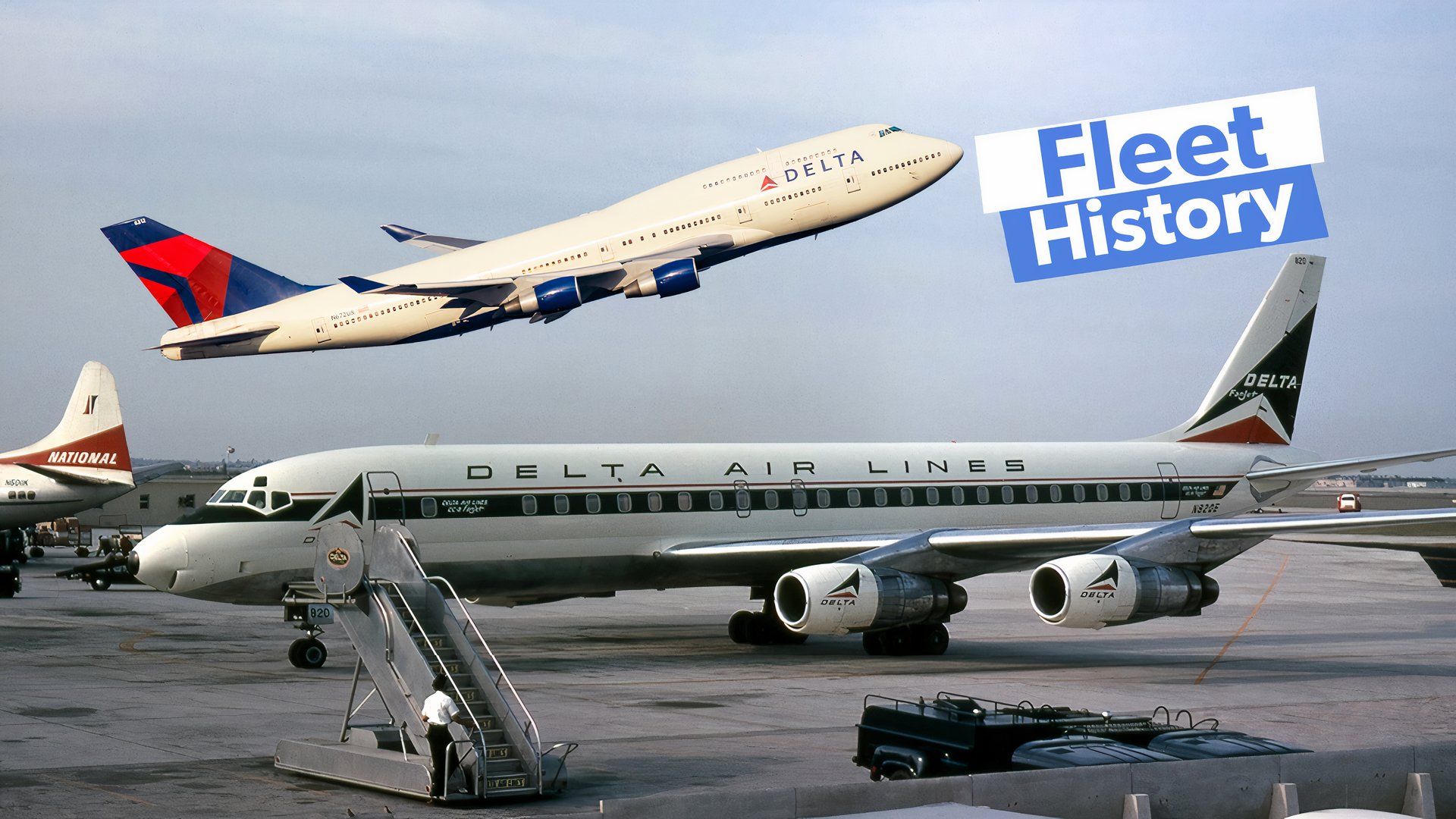 História da frota: 5 jetliners notáveis que definiram operações da Delta Air Lines ao longo dos anos