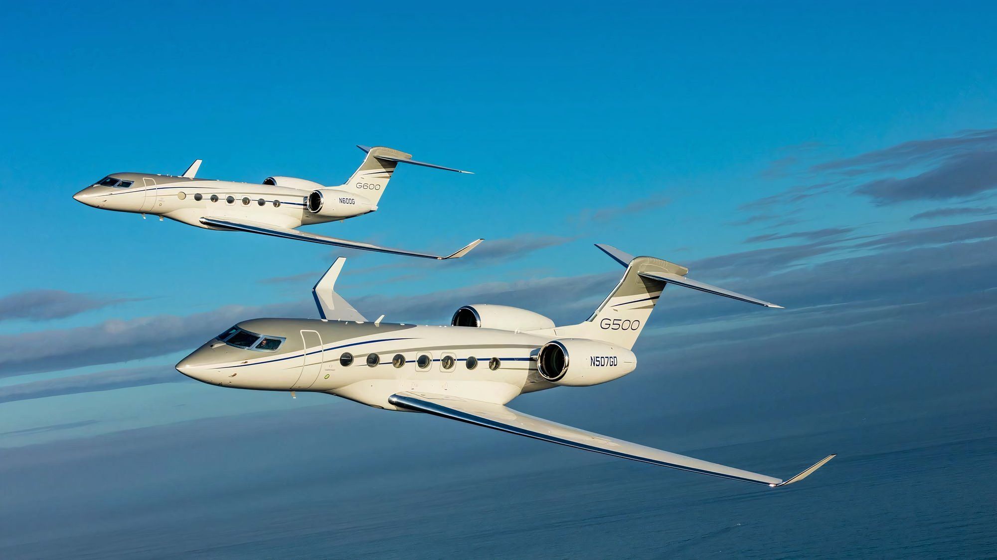 Les Gulfstream G500 et G600 ont dépassé 100 000 heures de vol total