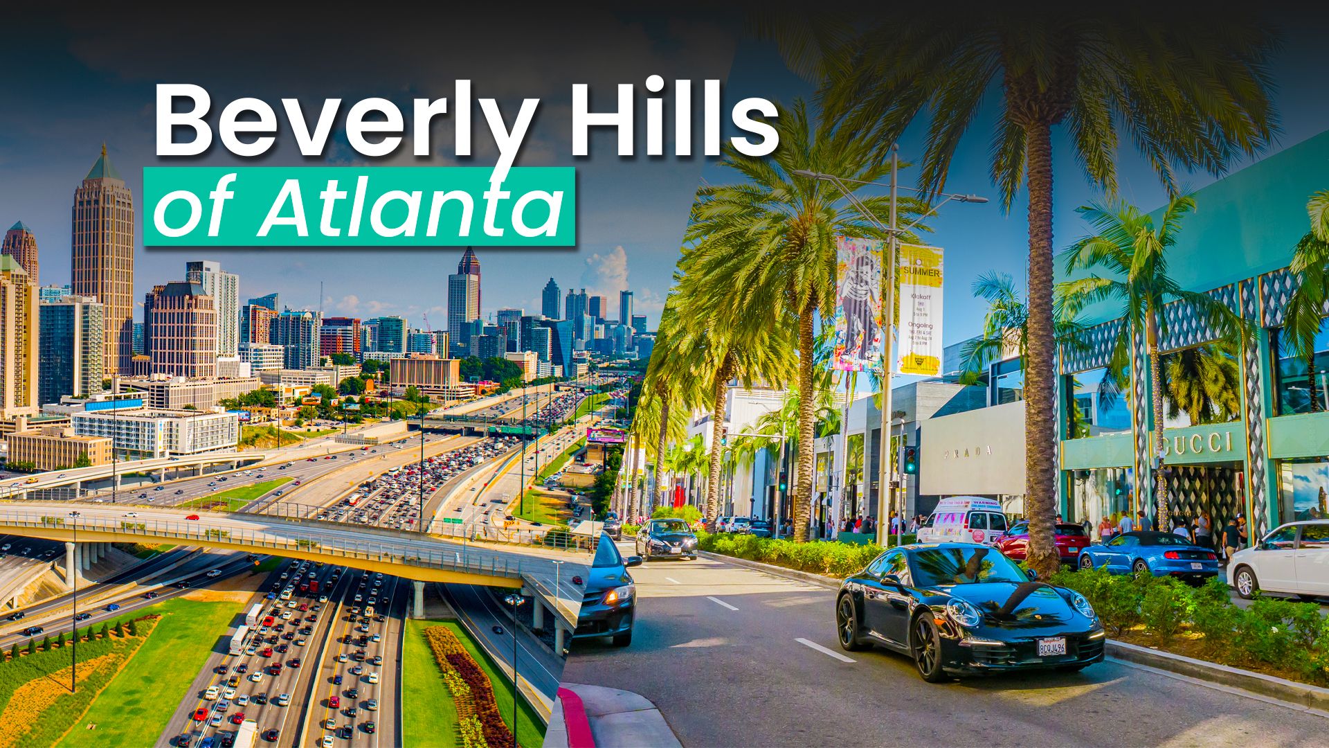 "Beverly Hills", da Geórgia, é o bairro mais exclusivo de Atlanta