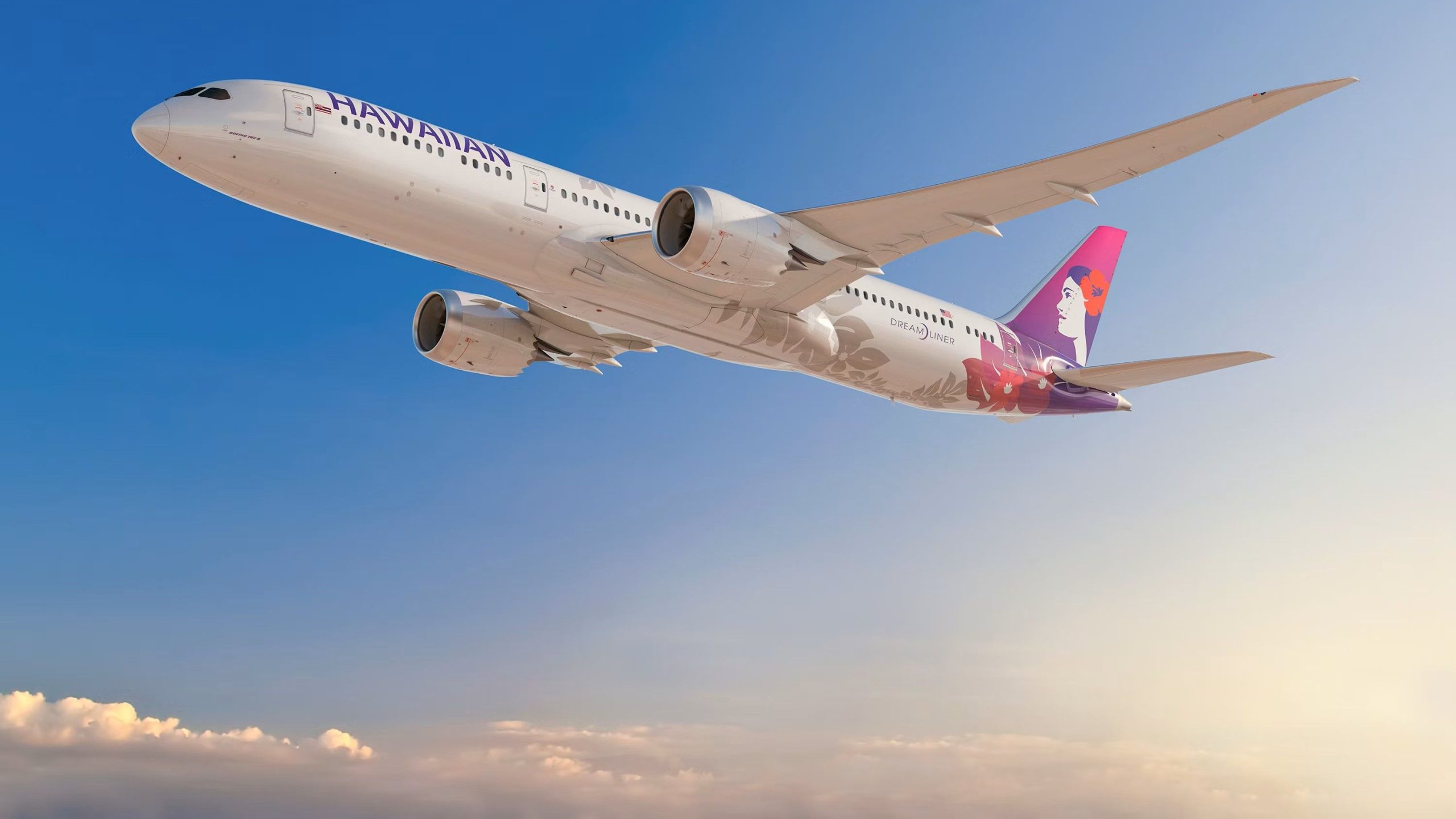 Hawaiian Airlines organise une fête de bienvenue pour le premier Boeing 787 Dreamliner