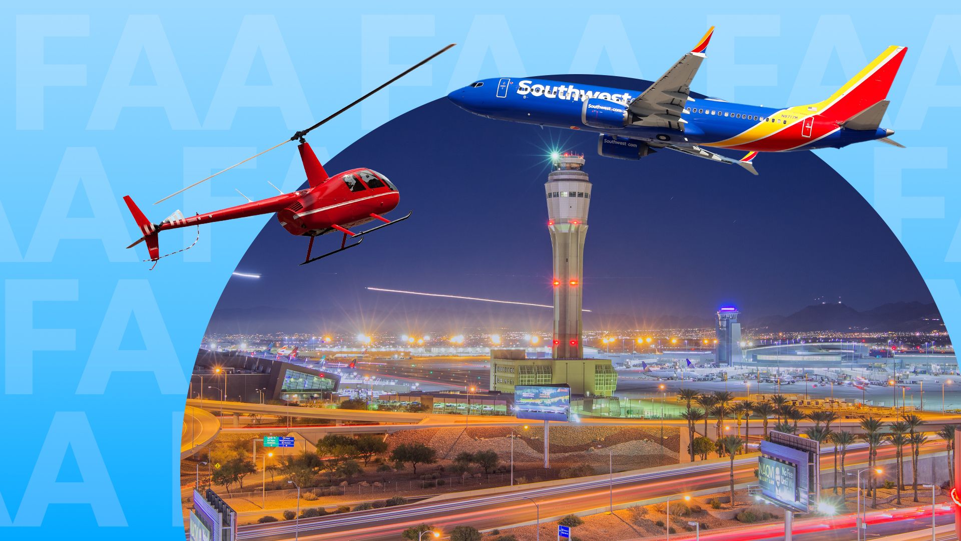 Voici comment la FAA a rapidement réduit les dangers de la collision d'espace aérien de Las Vegas