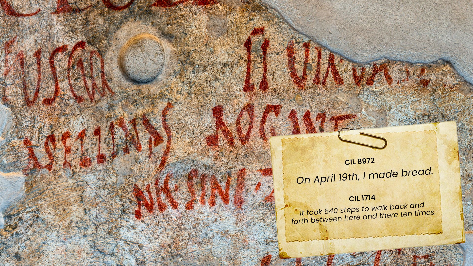 Hilarante Graffiti antiguo en Pompeya muestra que eran tan inmaduros (y divertidos) como nosotros