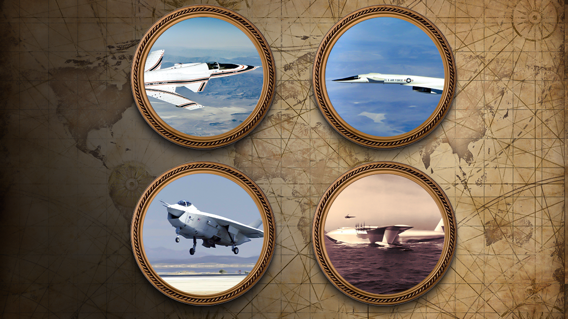 História: cinco aeronaves demonstradoras construídas nos EUA que nunca entraram em produção em série