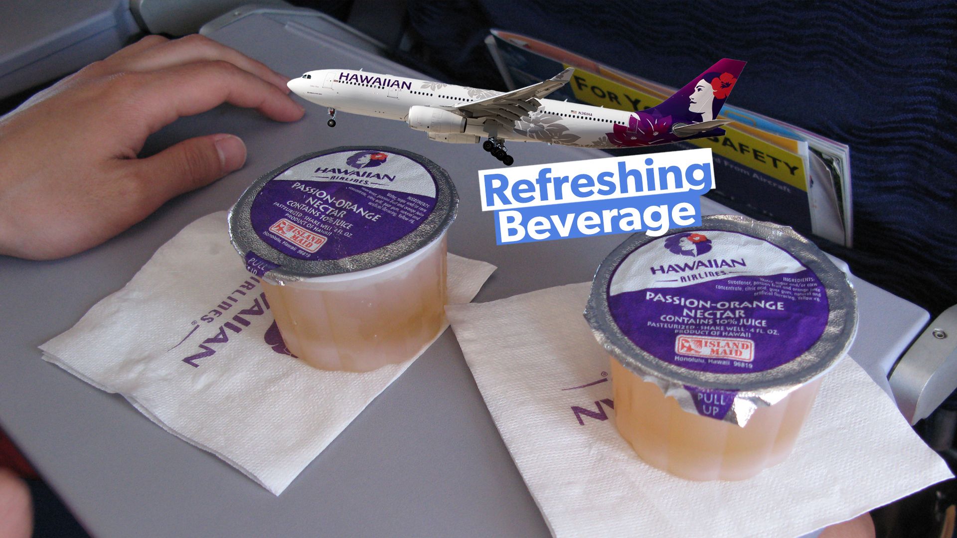 "I Love Pog": por qué la popular bebida de jugo de Hawaiian Airlines no desaparecerá pronto