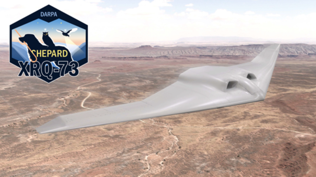 XRQ-73: Le nouveau programme de drones d'aile furtif de l'USAF DARPA a maintenant une désignation