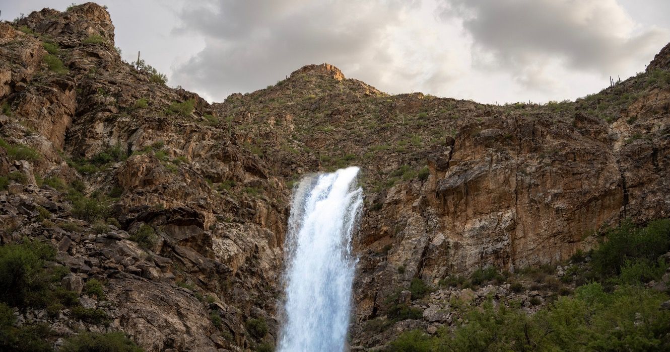 Il momento giusto per fare un'escursione su questo percorso dell'Arizona è subito dopo aver piovuto