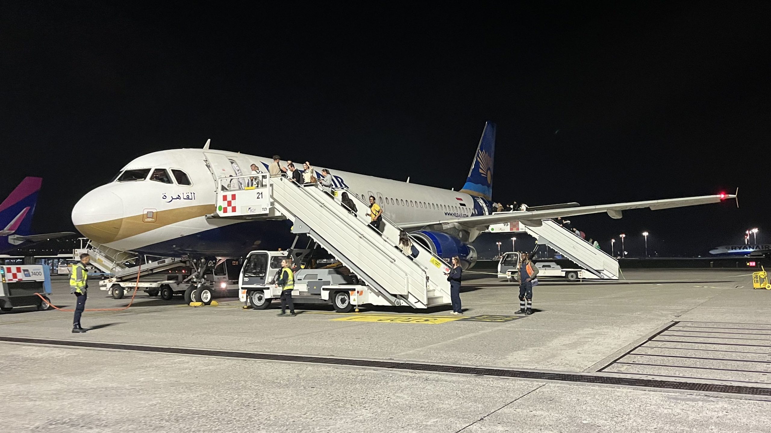 Examen des vols: Nile Air Airbus A320 Classe économique de Milan au Caire