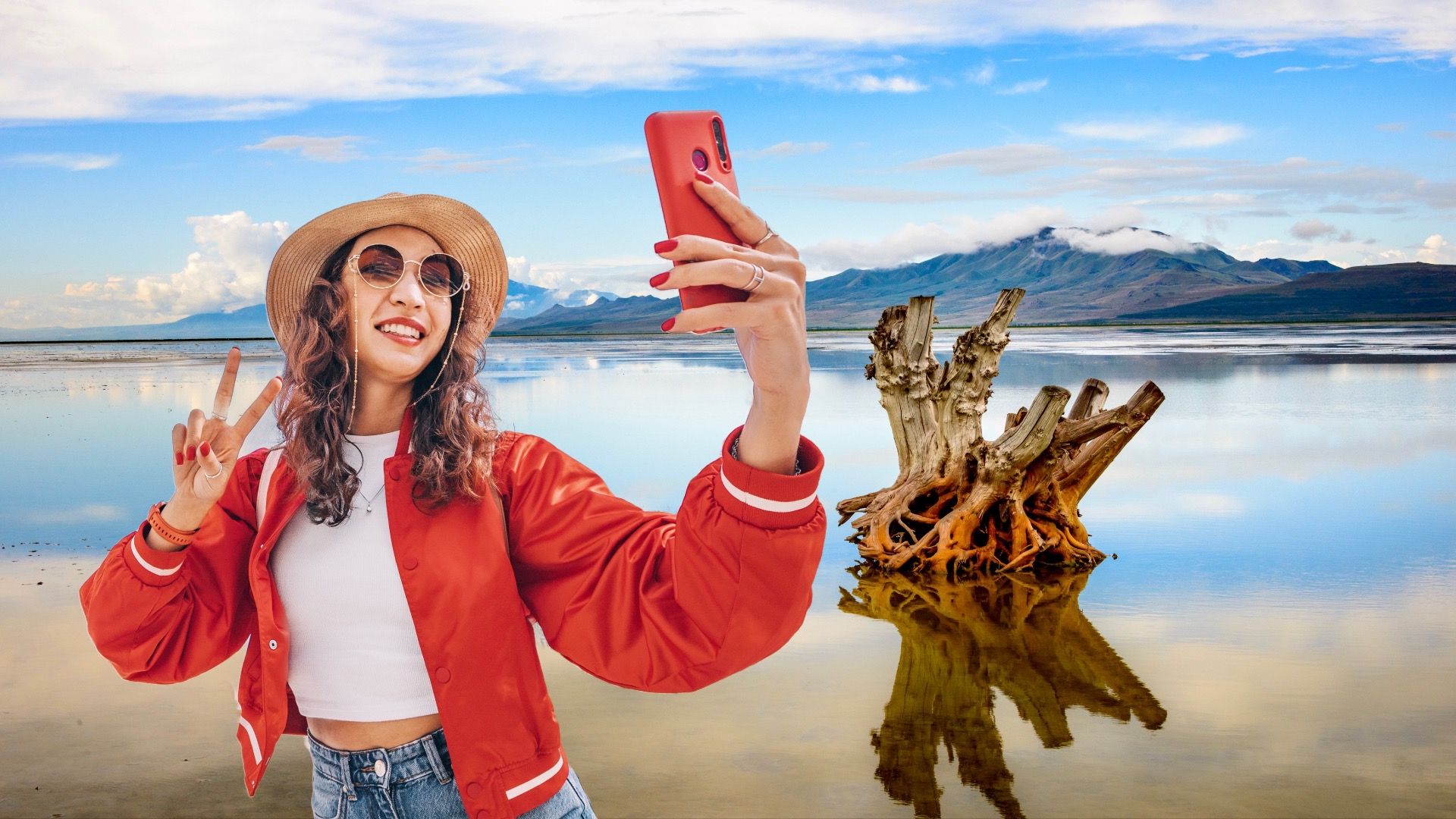 Aqui está a praia mais próxima de Salt Lake City, Utah