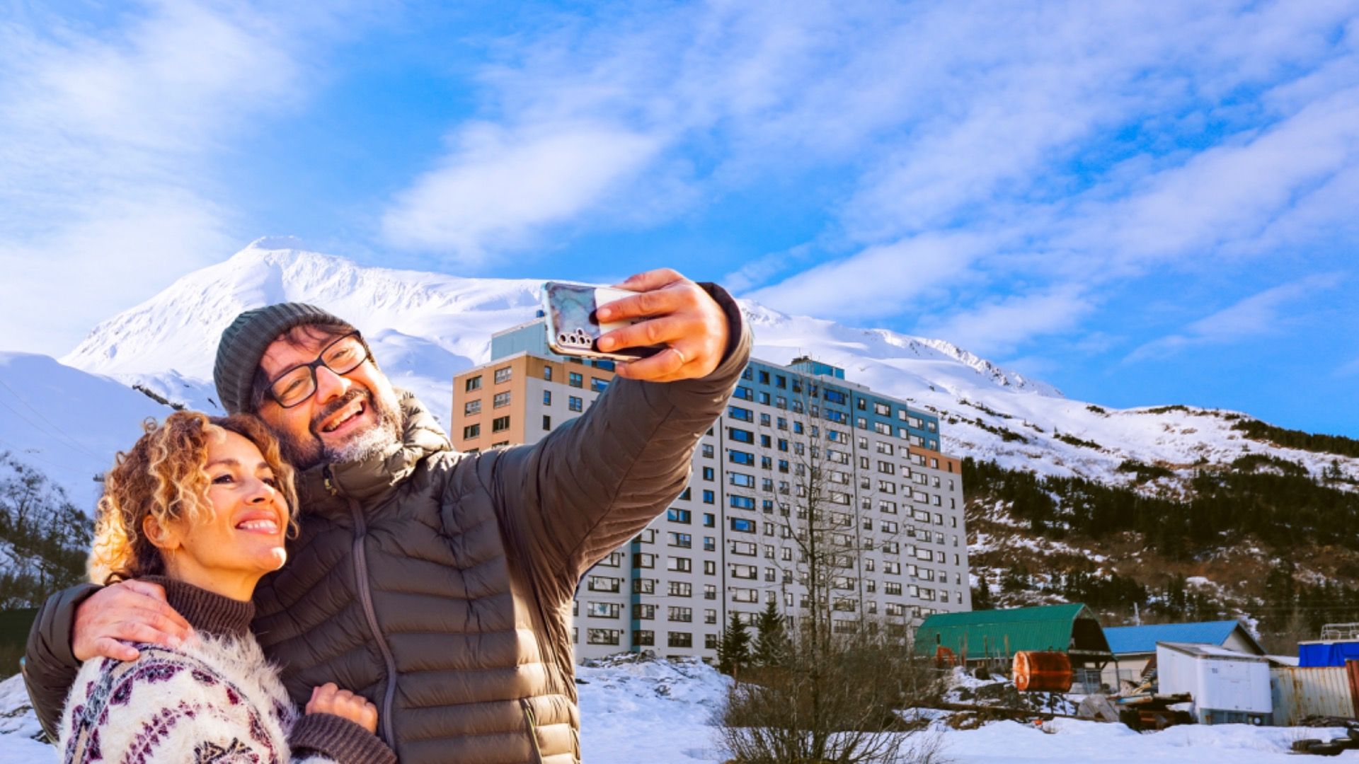 La única ciudad donde todos viven bajo el mismo techo