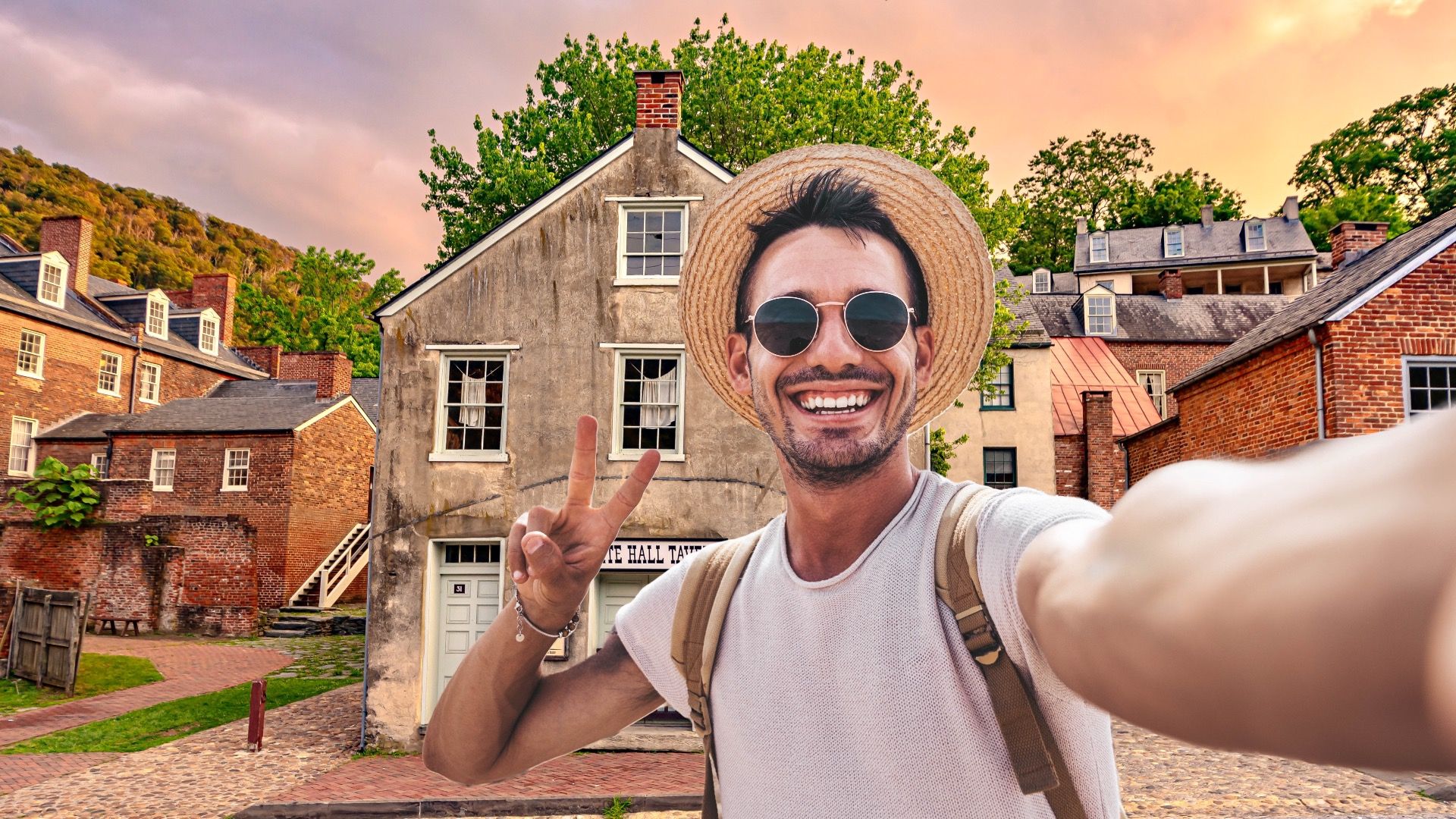 La única ciudad donde el sendero de los Apalaches atraviesa West Virginia