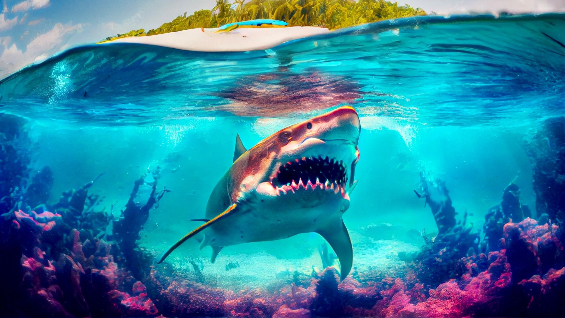 Les requins attaquent les gens à des niveaux record dans cette plage de Floride