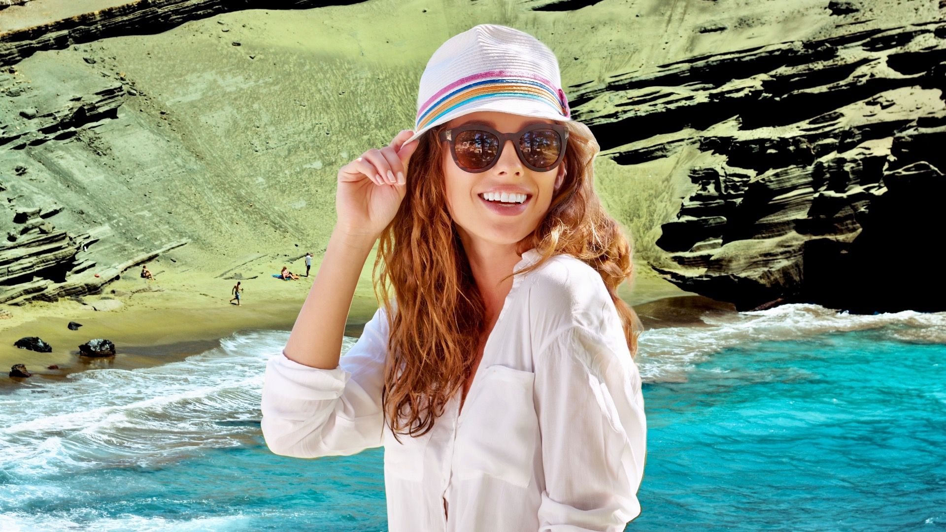 Sauter les plages de sable rose: pourquoi la plage de sable vert d'Hawaï est meilleure