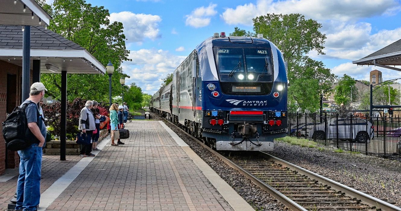 7 viajes de Amtrak más cortos y lo que te costarán