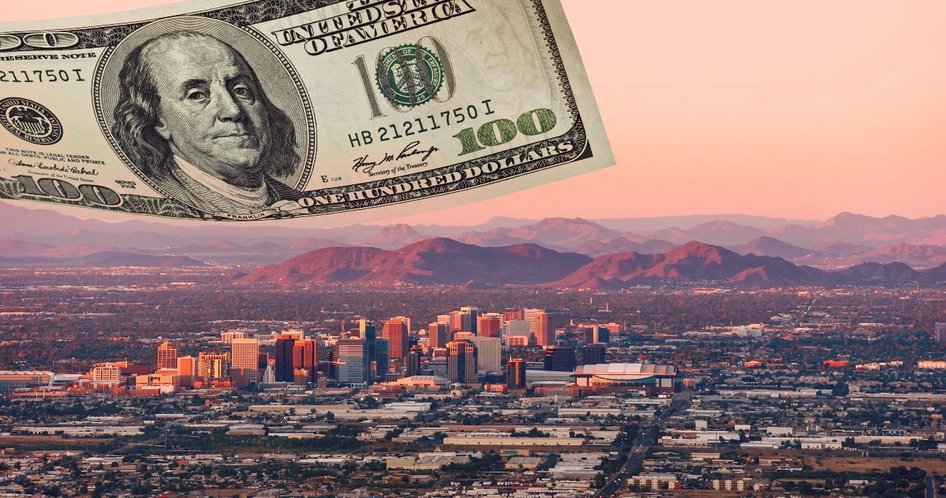 Itinéraire d'un week-end au centre-ville de Phoenix pour 100 $