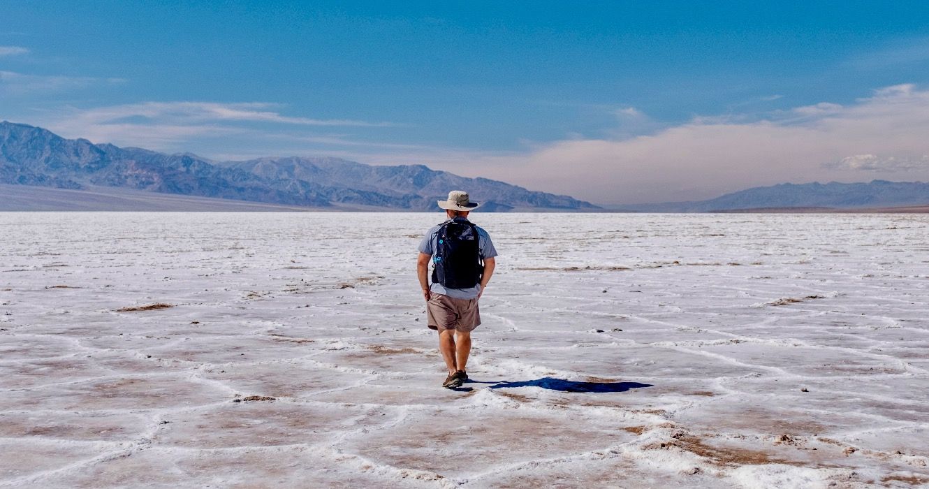 Visitez Death Valley et prenez un rare aperçu de son lac
