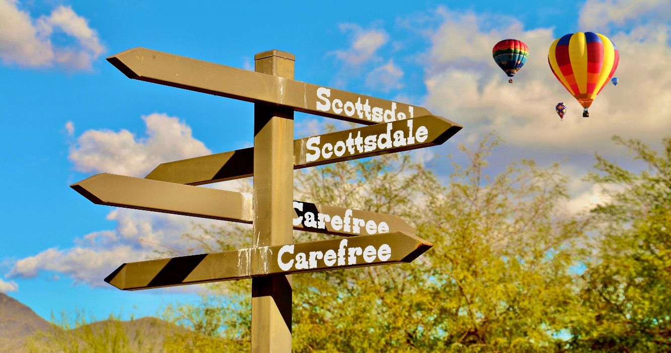 7 piccole città panoramiche vicino a Scottsdale, in Arizona