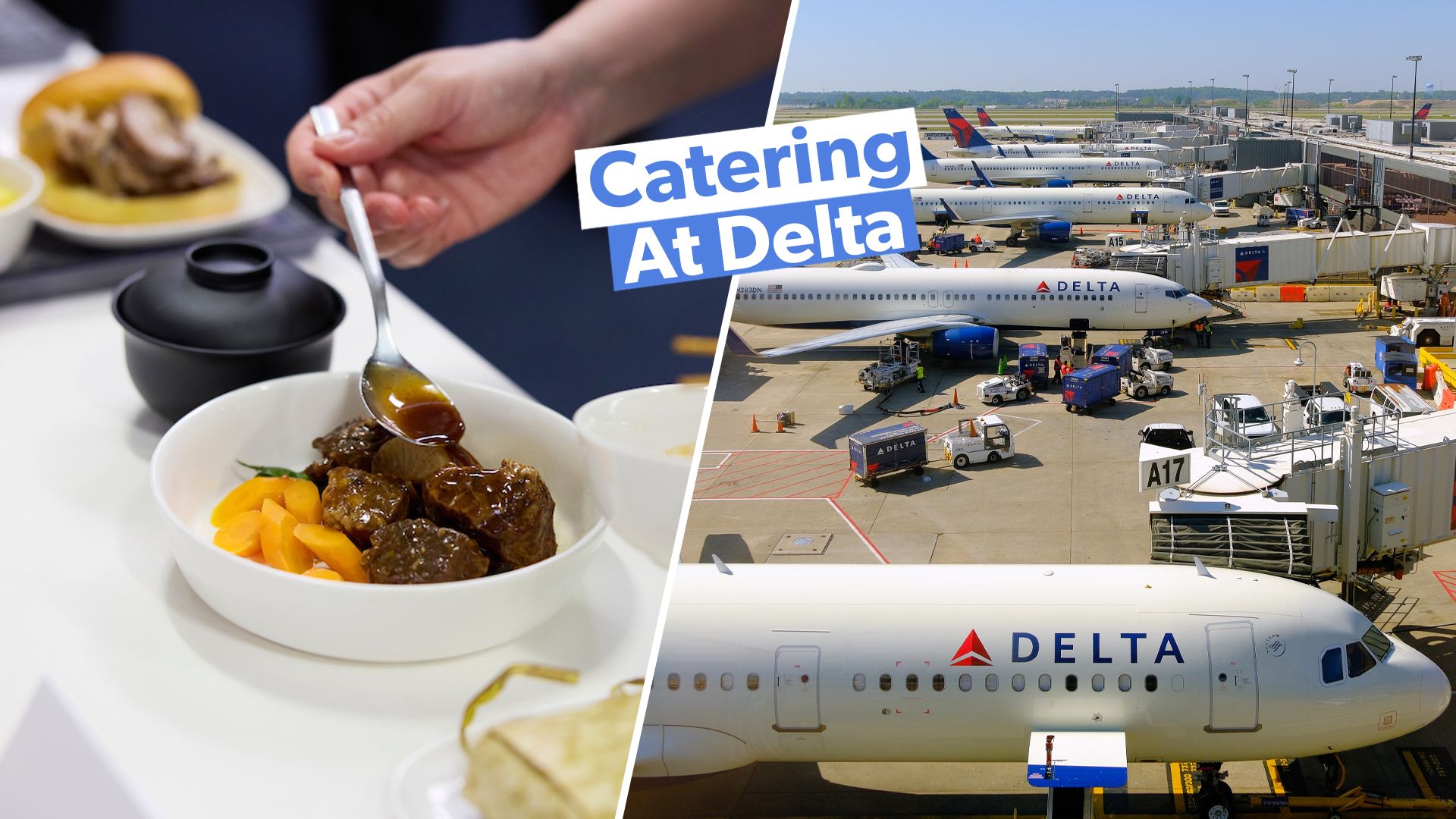 Inside Delta Air Lines Atlanta Catering Base de Atlanta