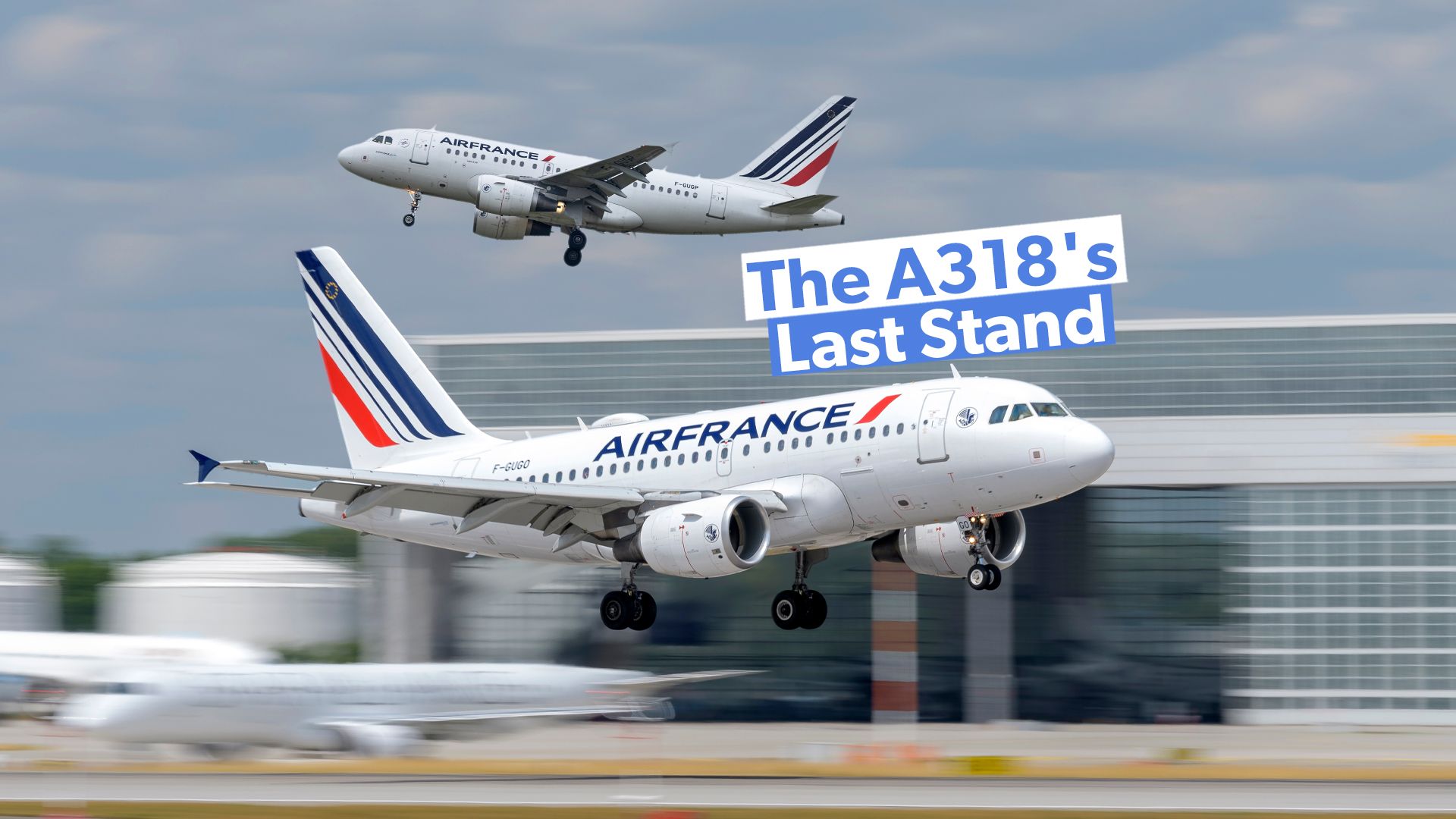 Último operador de pie: Explorando las rutas A318 de Airbus A318 de Air France este diciembre