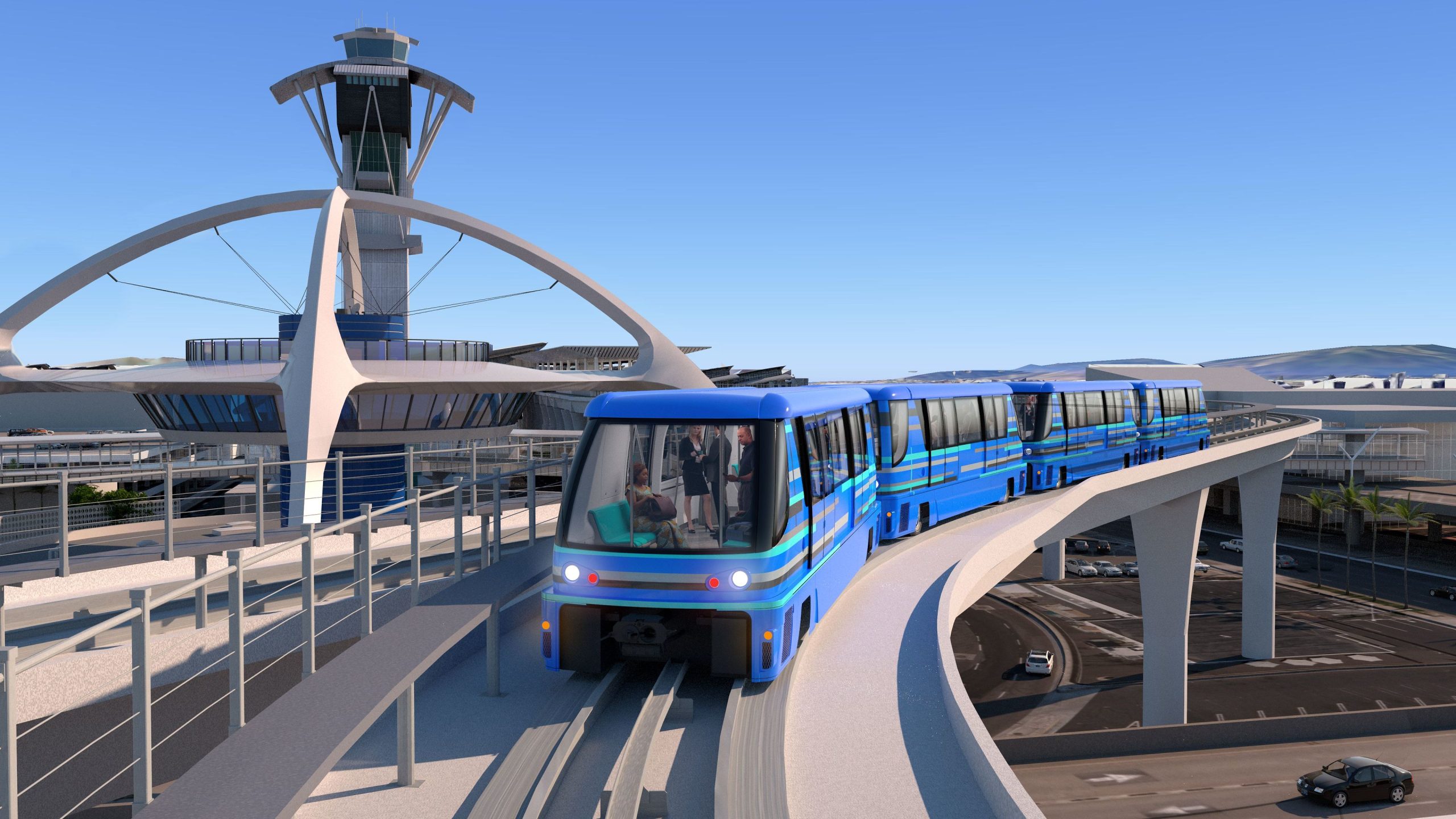 LAX espera que People Mover comience a operar en 2026 gracias al aumento del presupuesto de $ 400 millones