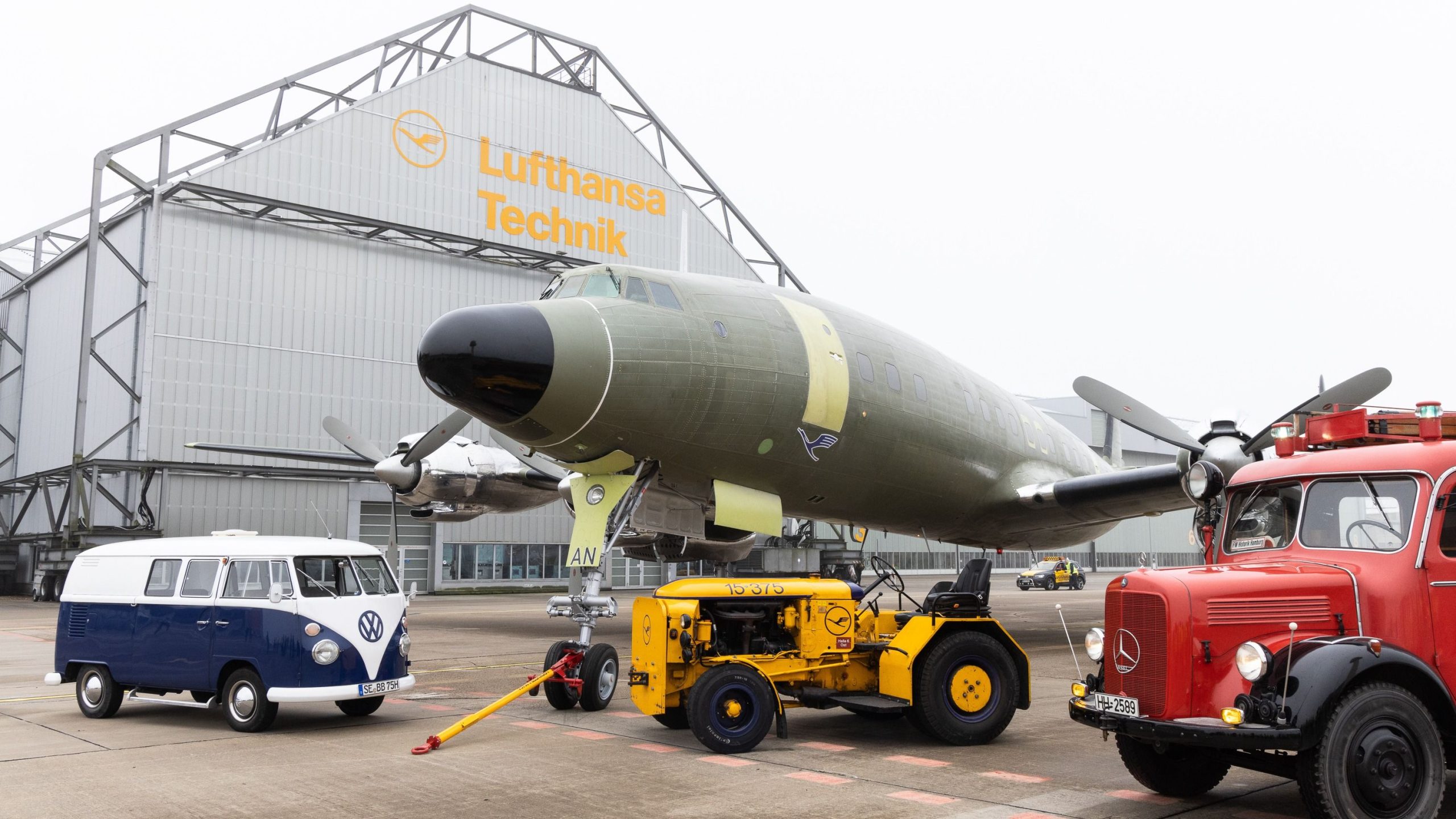 Lufthansa completa a restauração de sua super estrela da Lockheed dos anos 50