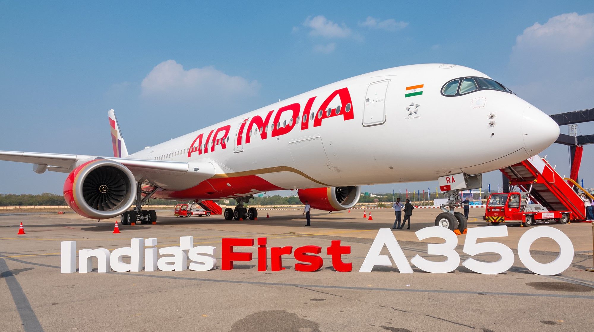 Air India annuncia piani per equipaggiare Airbus A350-900 con WiFi