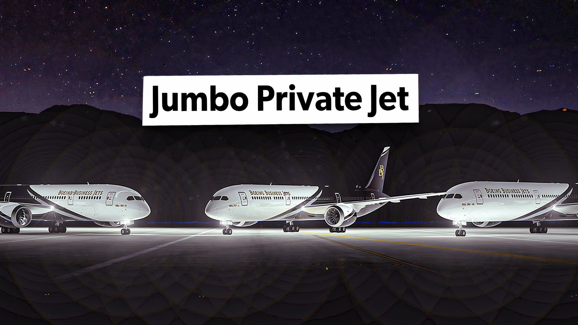 WideBody Luxury: un vistazo a Boeing Business Jet 787 Jumbo Jet