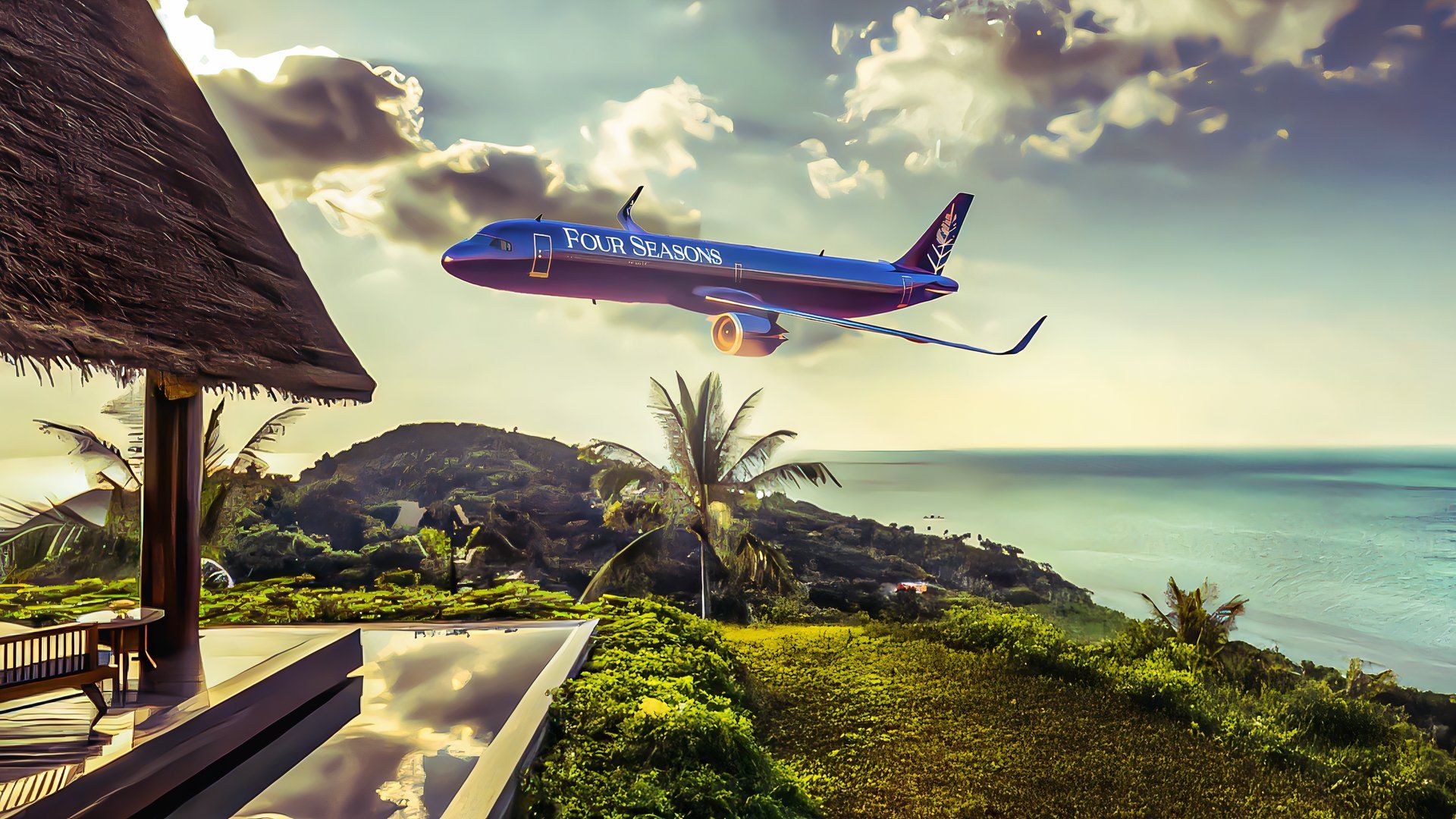 Donde el jet privado de Four Seasons está volando en 2025