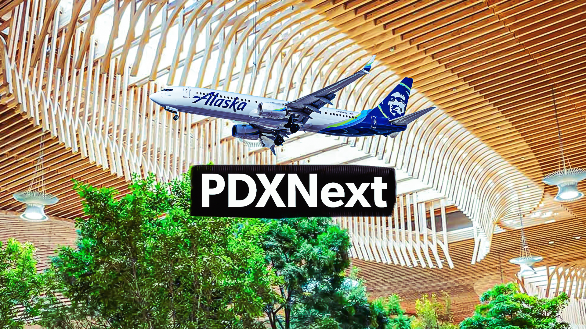 Ecco come l'aeroporto internazionale di Portland è veramente locale