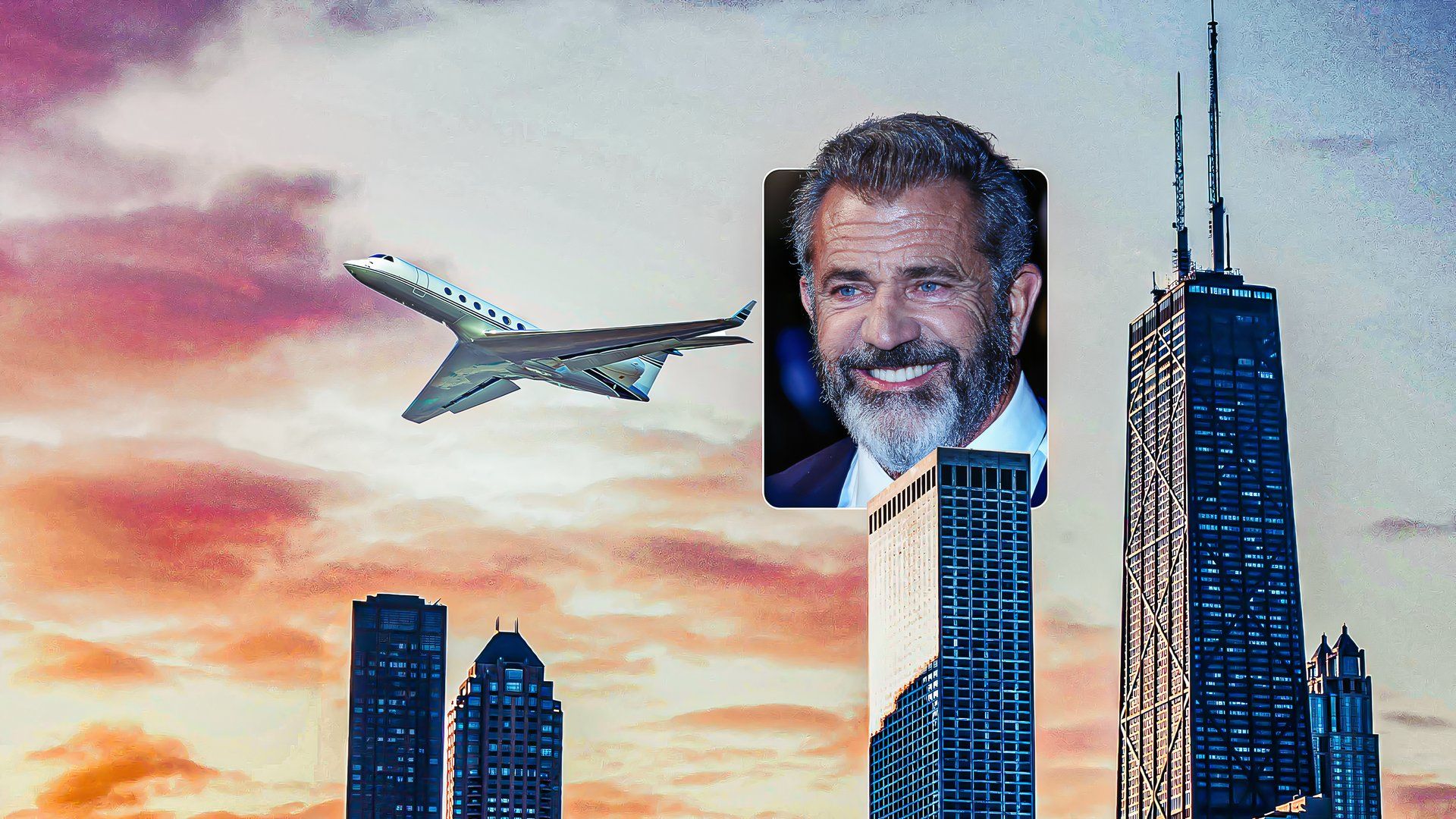 Dentro do luxuoso mundo do jato particular de Mel Gibson