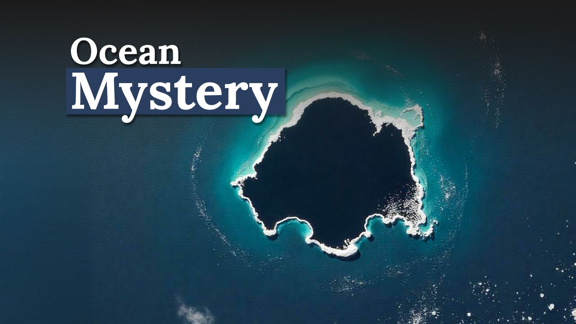 Le mystérieux «trou noir» repéré dans l'océan Pacifique s'est avéré être autre chose